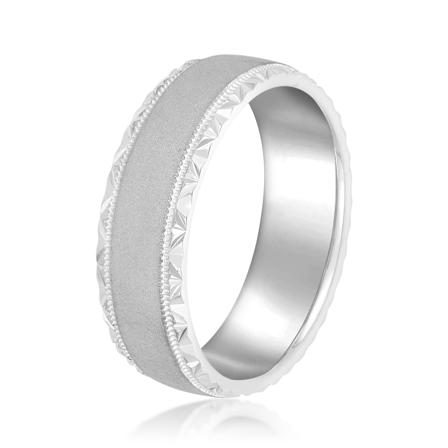  Mens Band Light 5MM Unknown Friendly Weight 10K yellow, white or rose gold - view 2