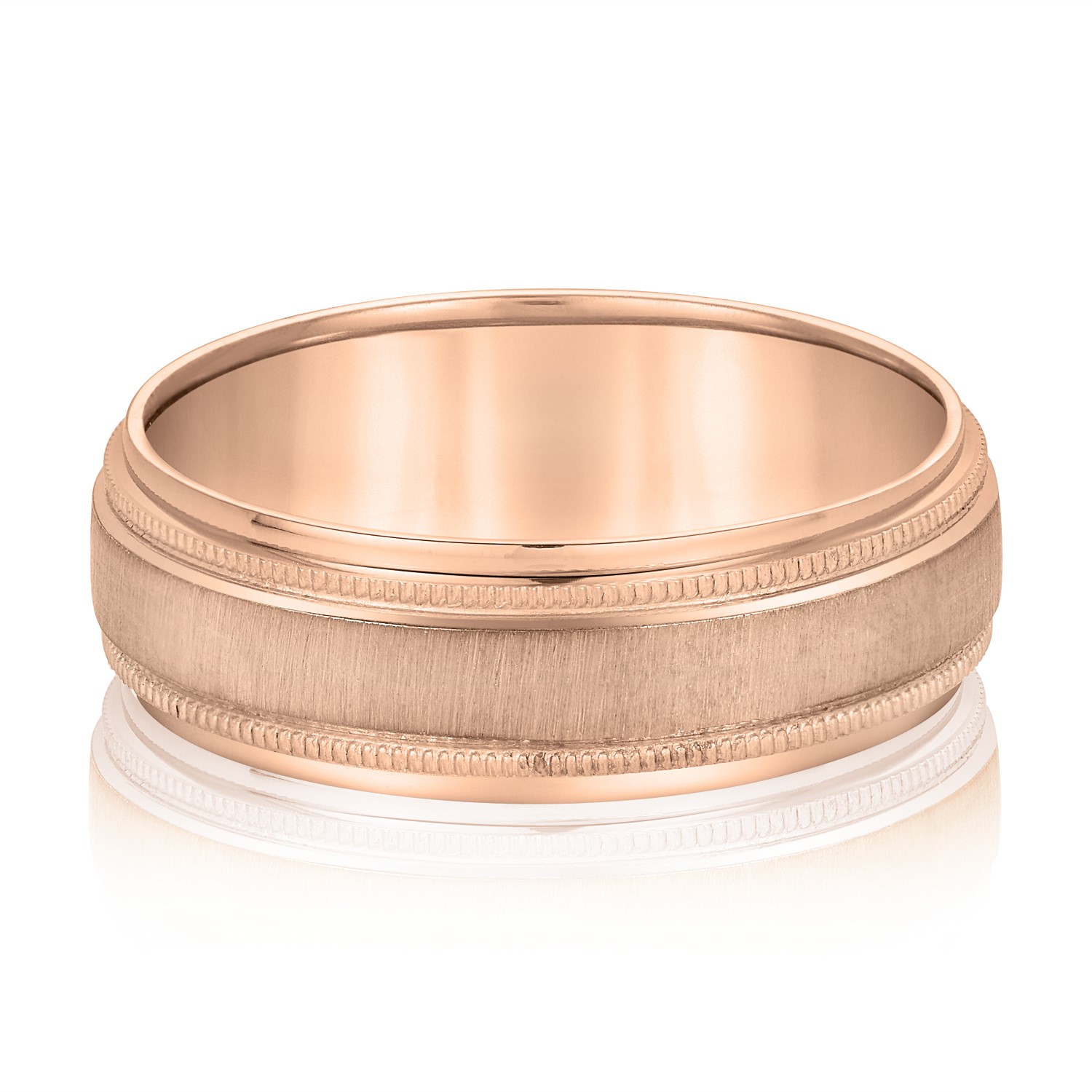  Mens Band Light 5MM Unknown Friendly Weight 10K yellow, white or rose gold - view 5