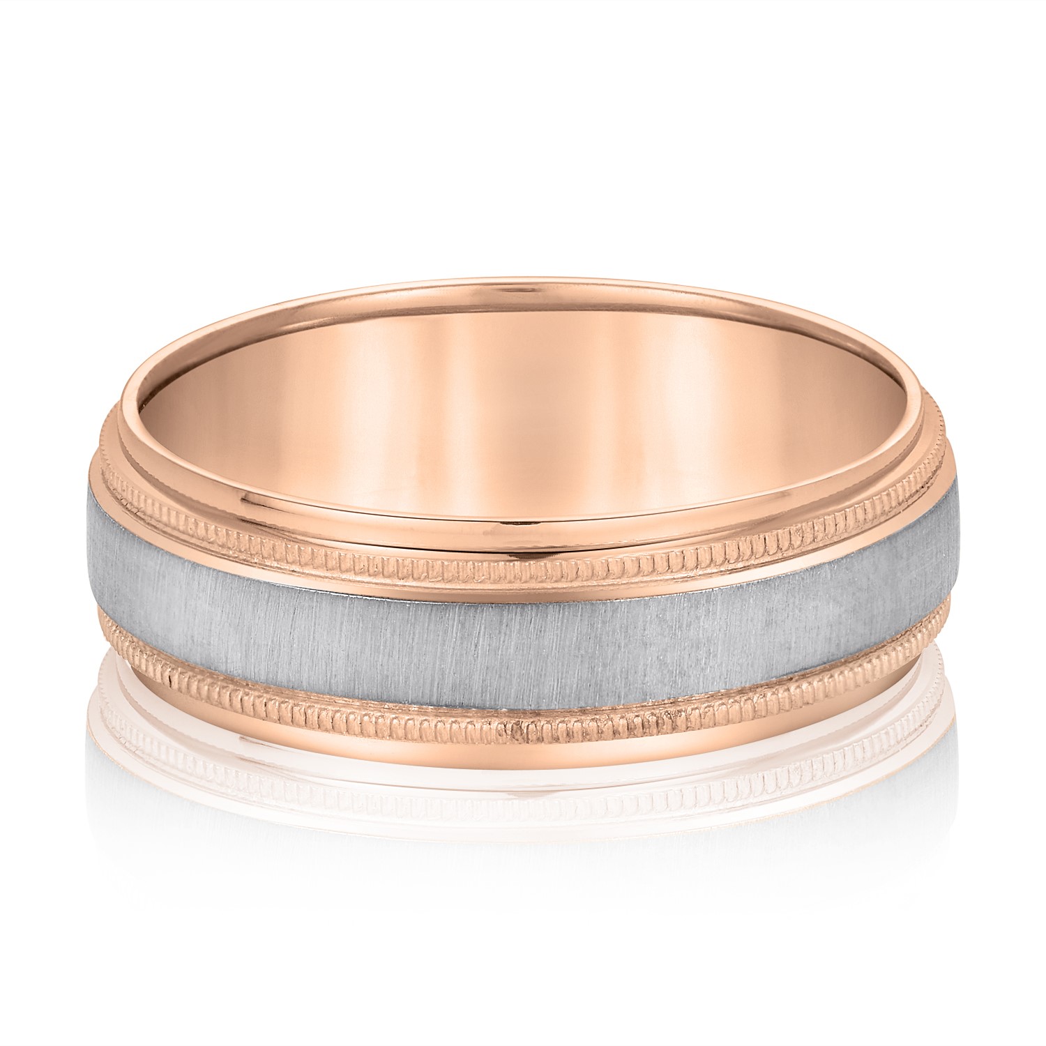  Mens Band Light 5MM Unknown Friendly Weight 10K yellow, white or rose gold - view 7