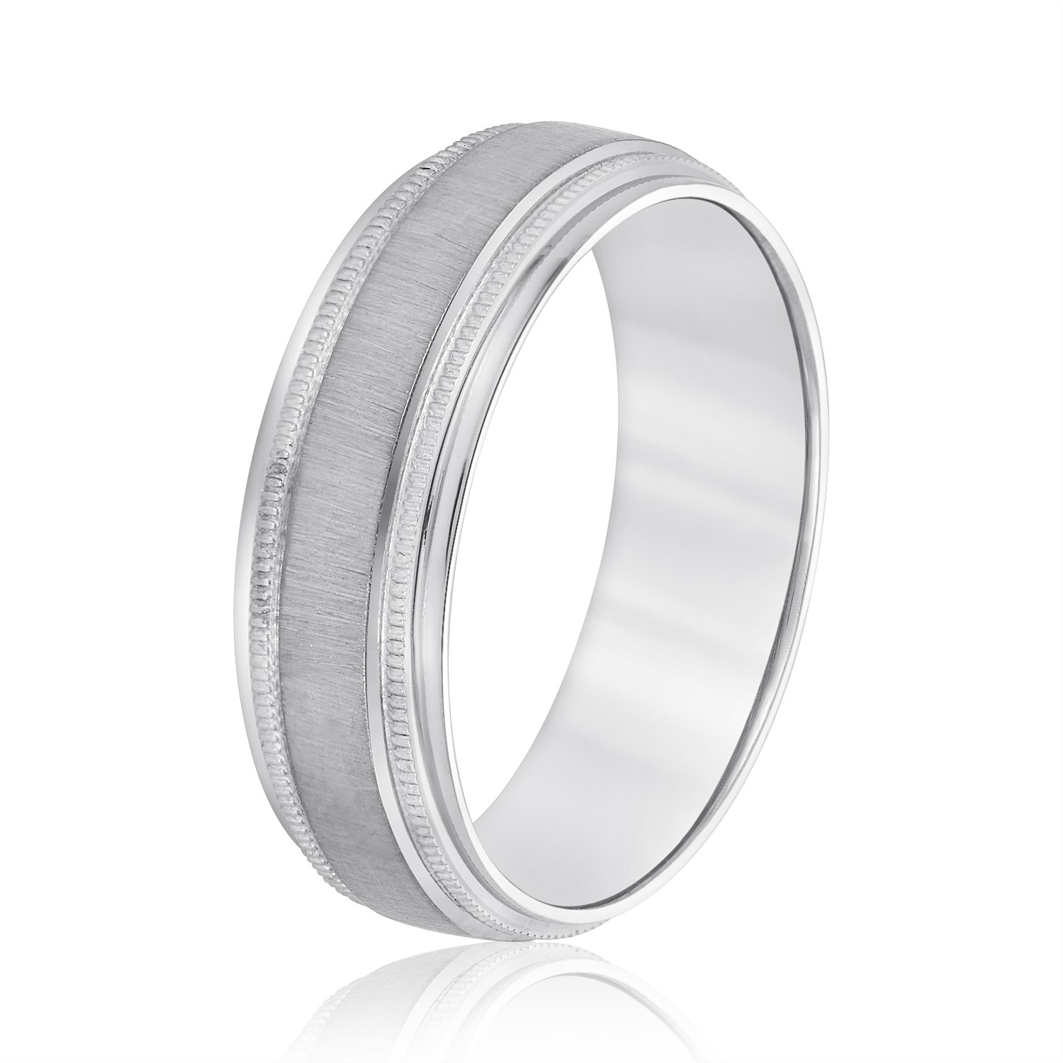  Mens Band Light 5MM Unknown Friendly Weight 10K yellow, white or rose gold - view 2