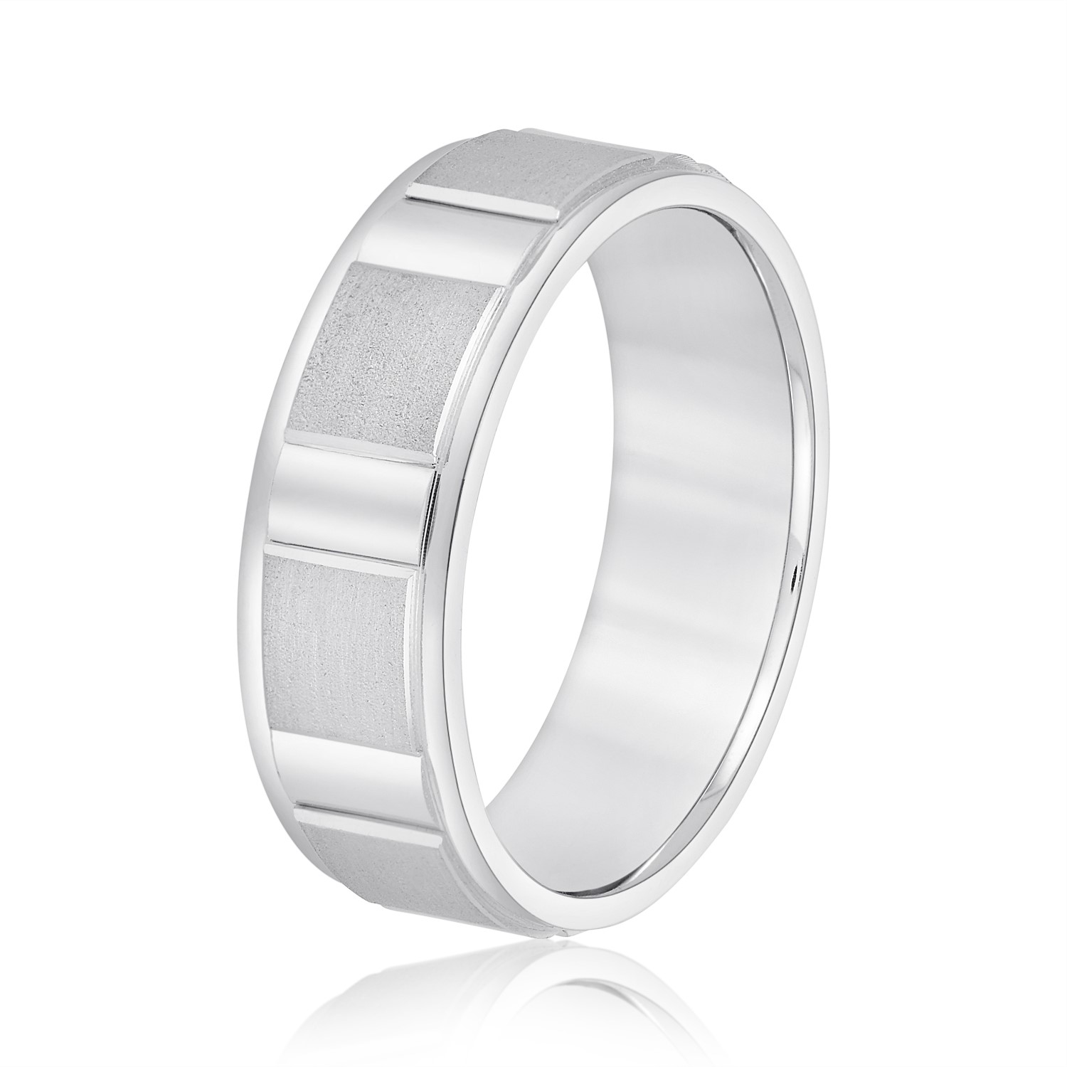  Mens Band Light 5MM Unknown Friendly Weight 10K yellow, white or rose gold - view 2