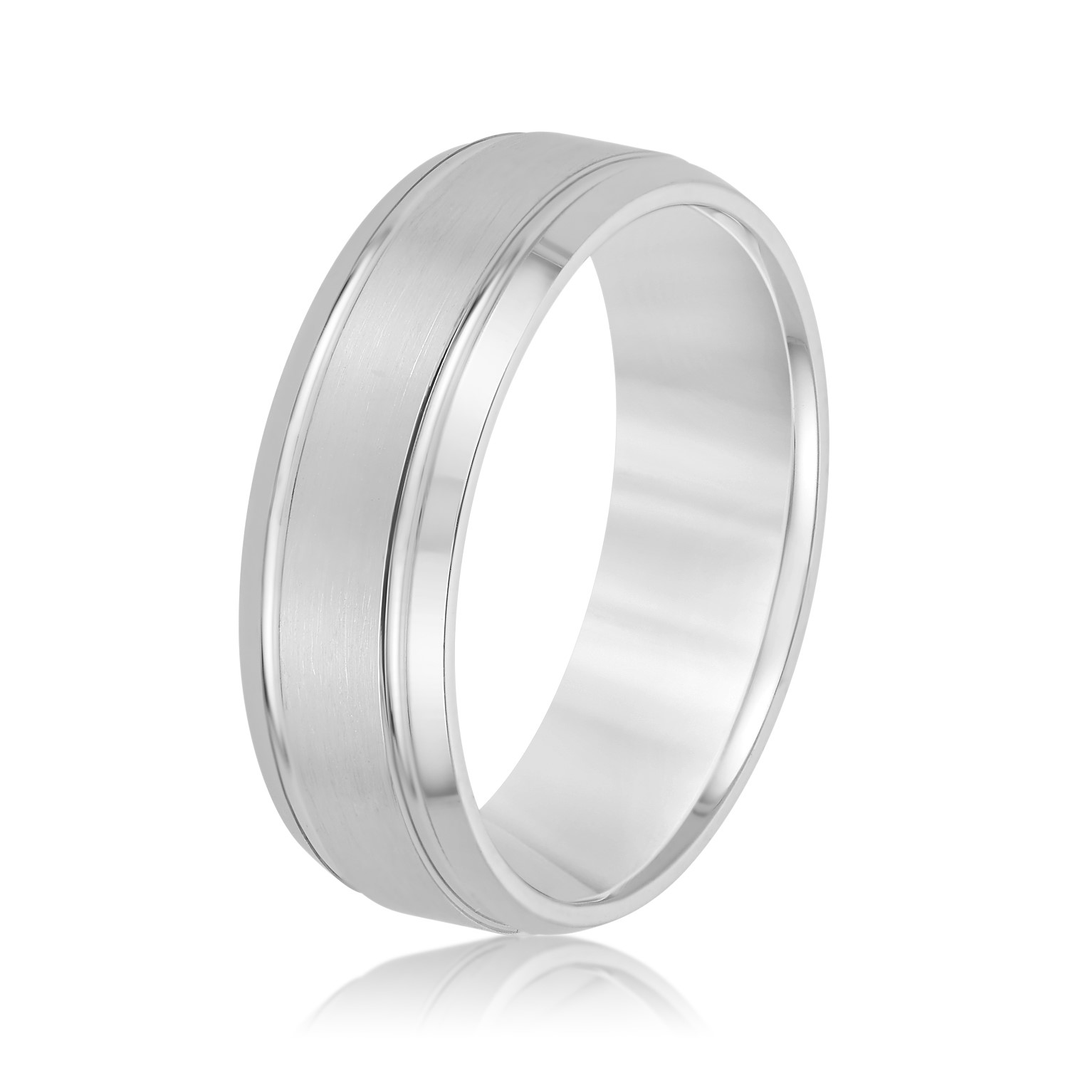  Mens Band Light 5MM Unknown Friendly Weight 10K yellow, white or rose gold - view 2