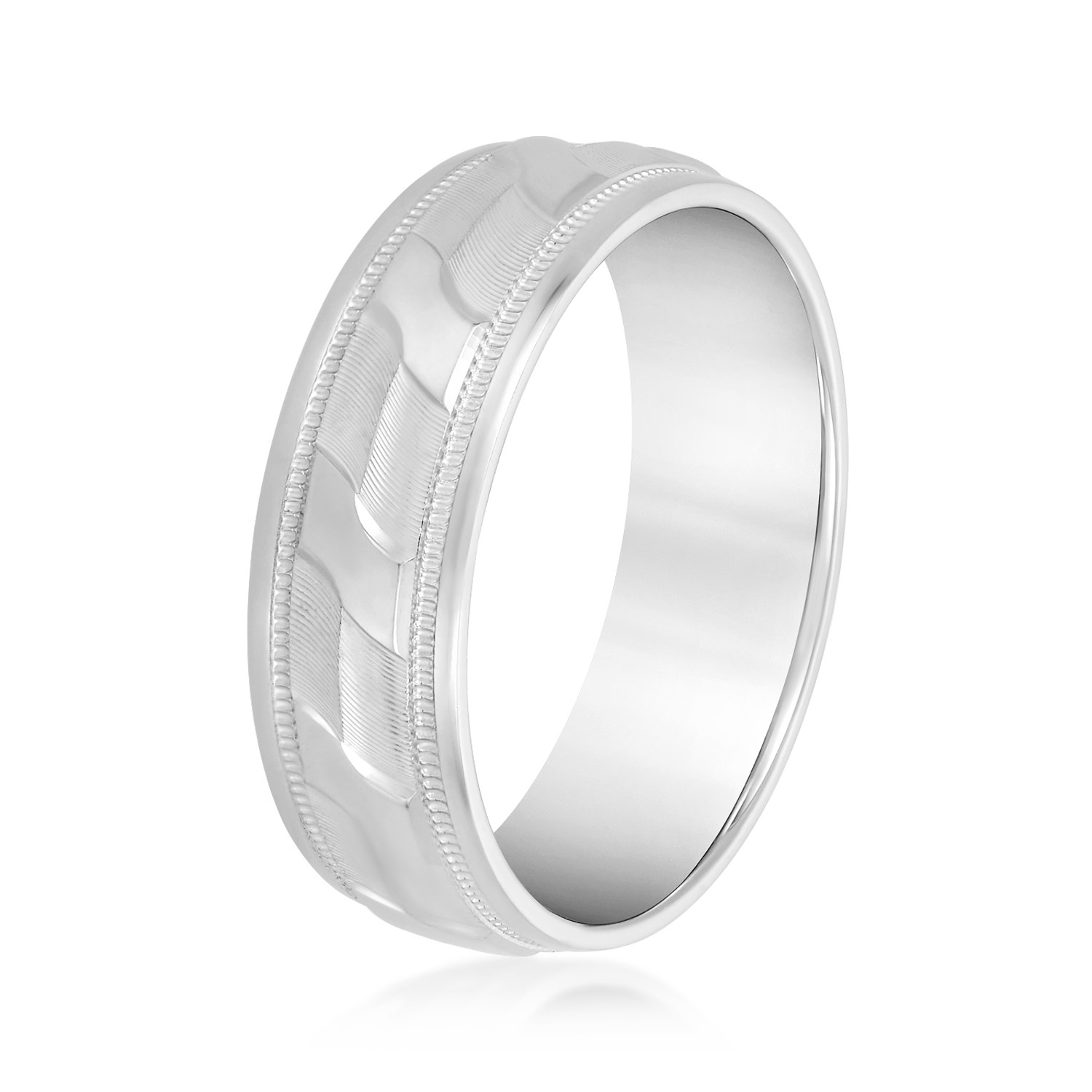  Mens Band Light 5MM Unknown Friendly Weight 10K yellow, white or rose gold - view 2