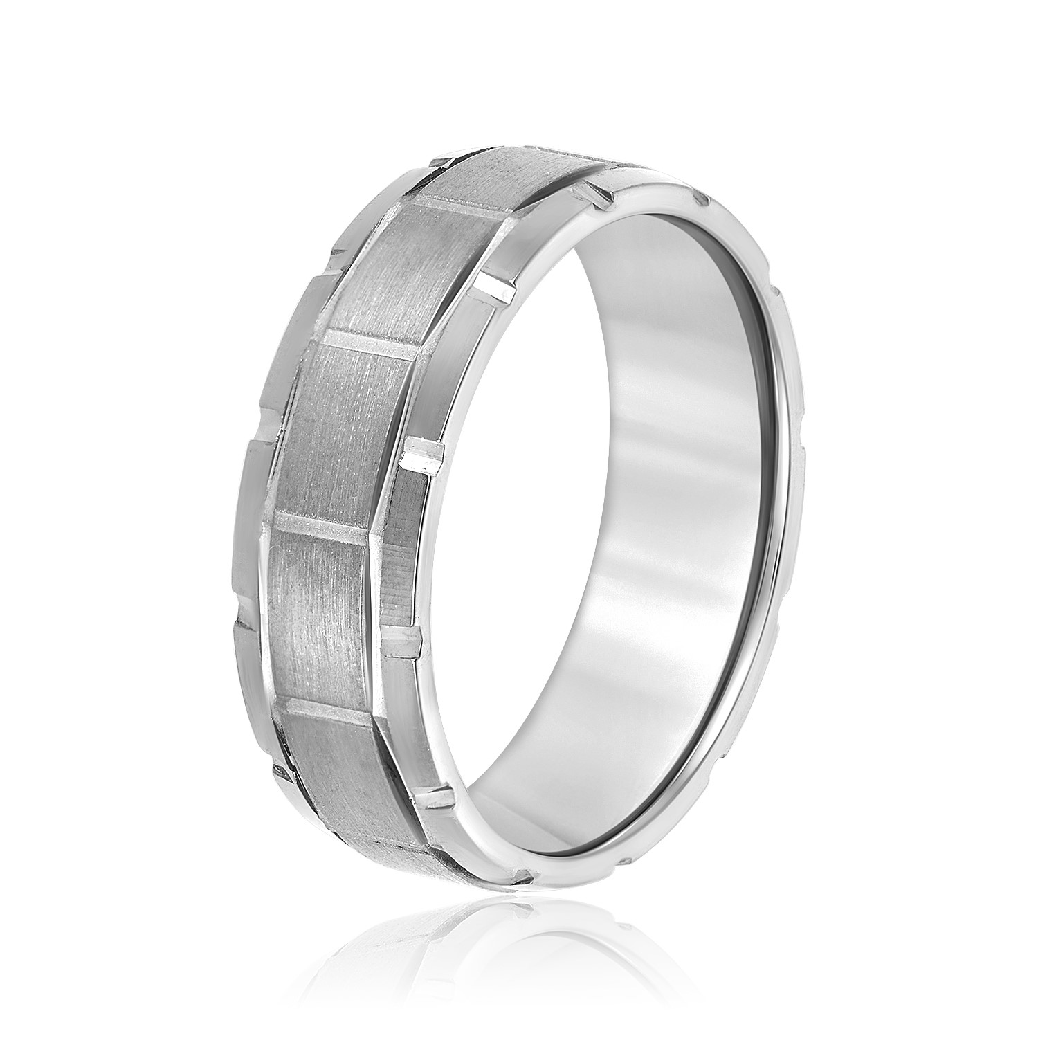  Mens Band Light 5MM Unknown Friendly Weight 10K yellow, white or rose gold - view 2