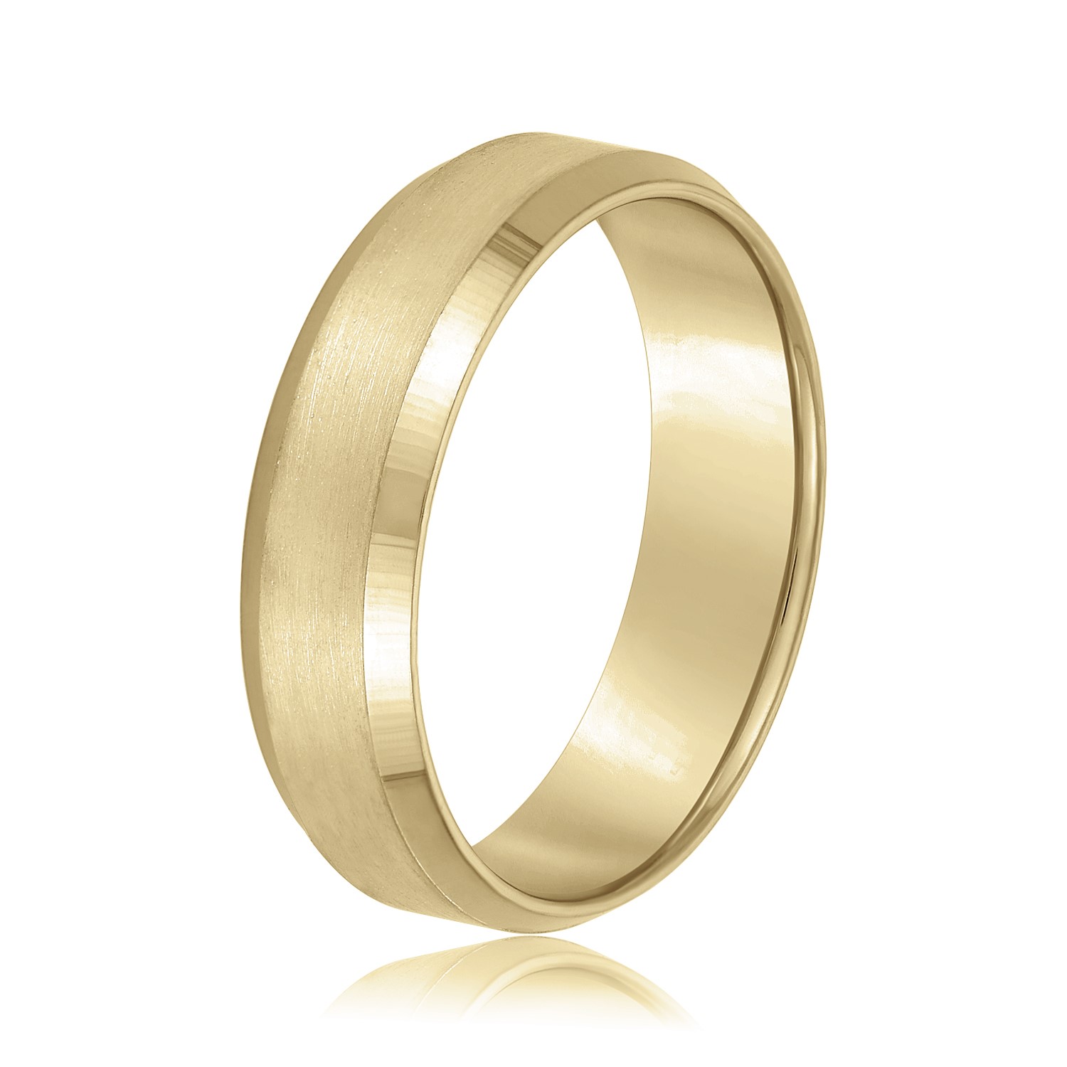  Mens Band Light 5MM Unknown Friendly Weight 10K yellow, white or rose gold - view 4