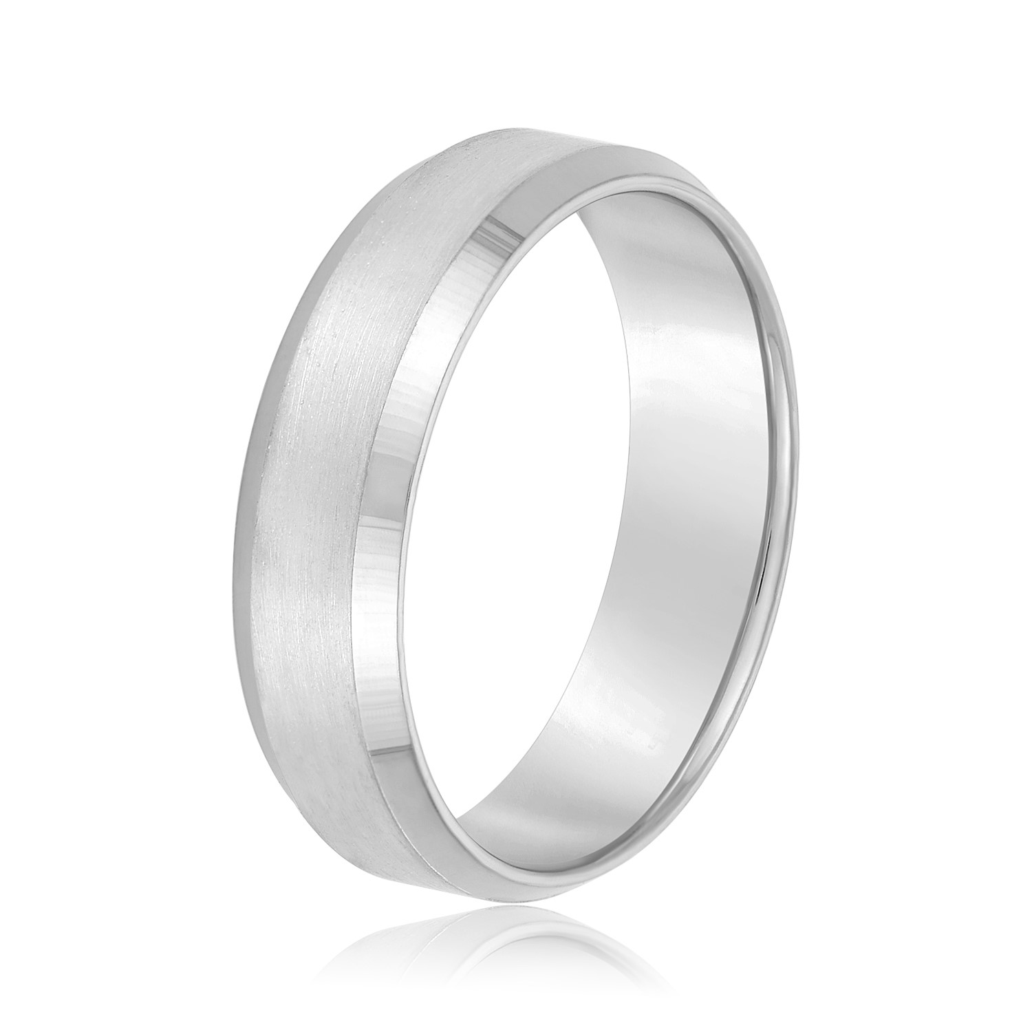  Mens Band Light 5MM Unknown Friendly Weight 10K yellow, white or rose gold - view 2
