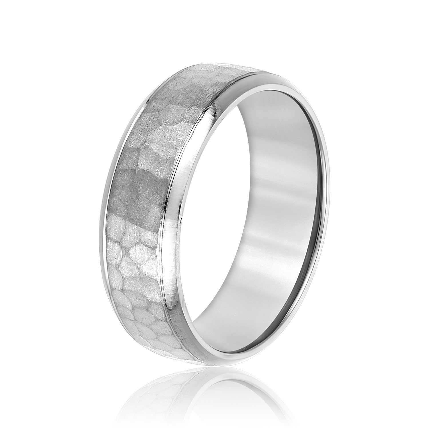  Mens Band Light 5MM Unknown Friendly Weight 10K yellow, white or rose gold - view 2