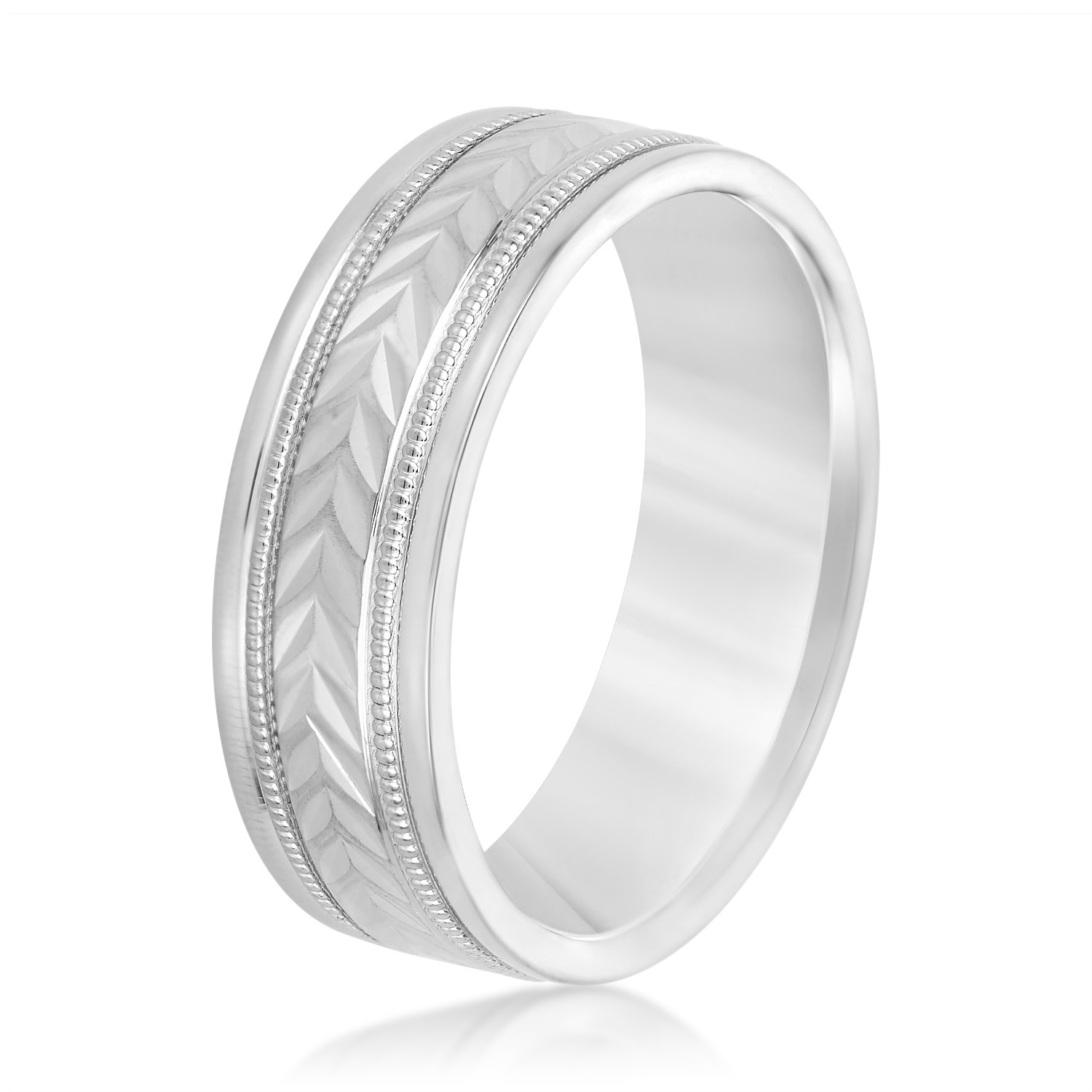  Mens Band Light 5MM Unknown Friendly Weight 10K yellow, white or rose gold - view 2