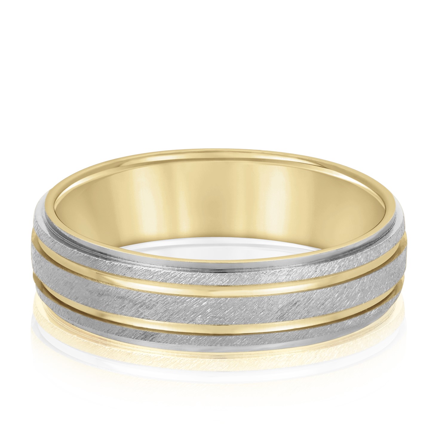  Mens Band Light 5MM Unknown Friendly Weight 10K yellow, white or rose gold - view 6