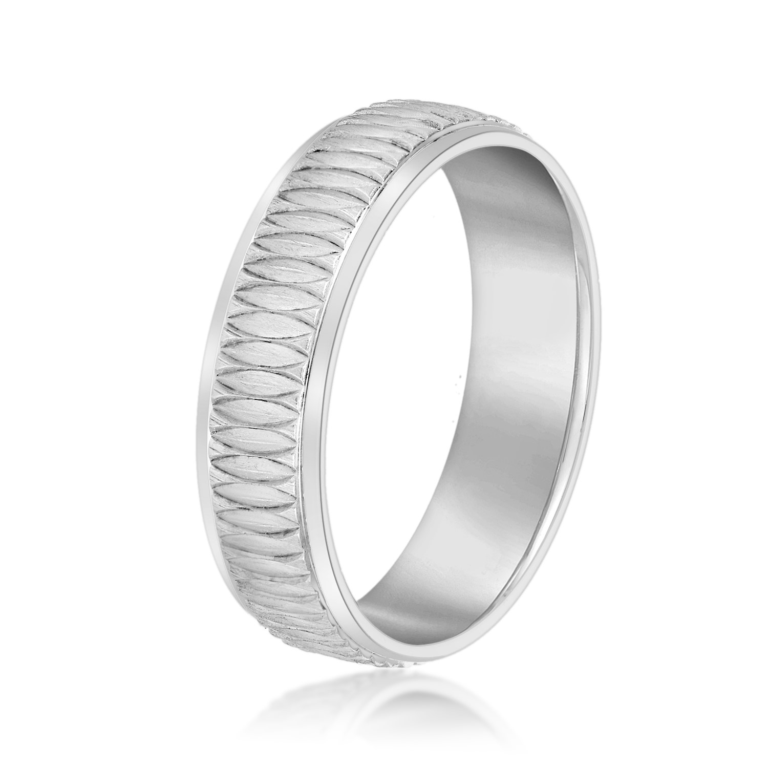  Mens Band Light 5MM Unknown Friendly Weight 10K yellow, white or rose gold - view 2