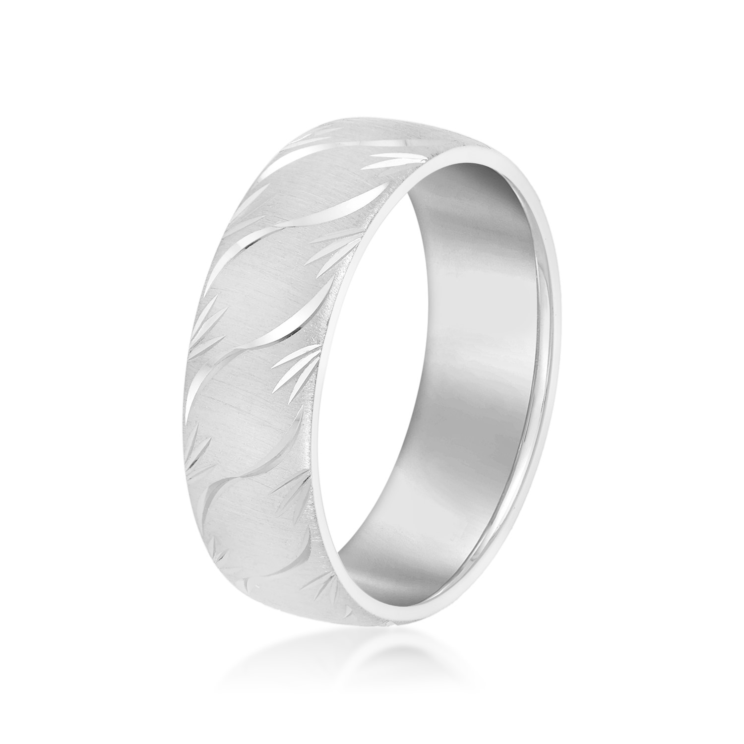  Mens Band Light 5MM Unknown Friendly Weight 10K yellow, white or rose gold - view 2