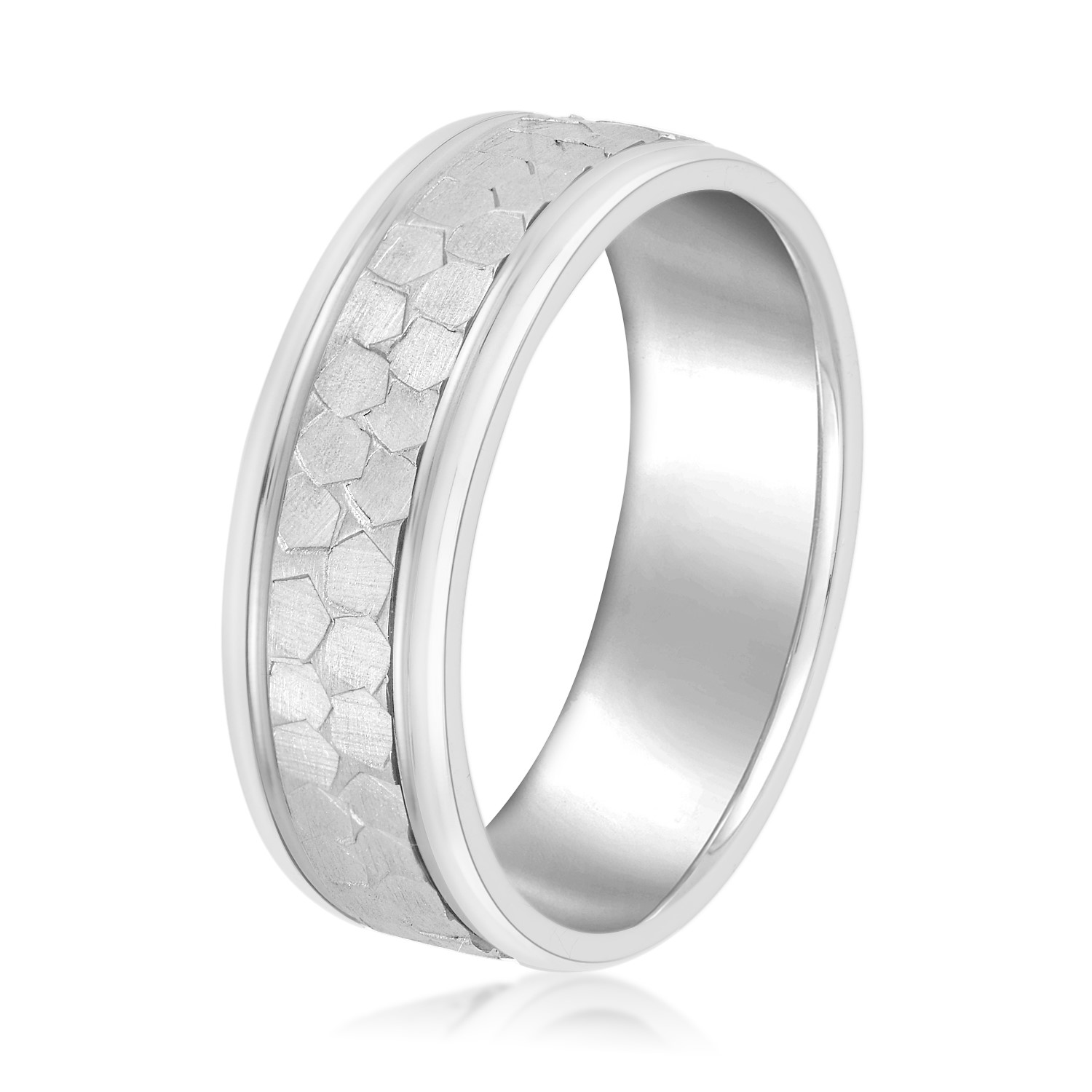  Mens Band Light 5MM Unknown Friendly Weight 10K yellow, white or rose gold - view 2