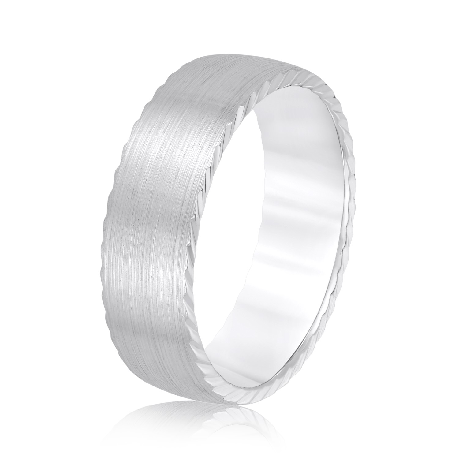  Mens Band Light 5MM Unknown Friendly Weight 10K yellow, white or rose gold - view 2