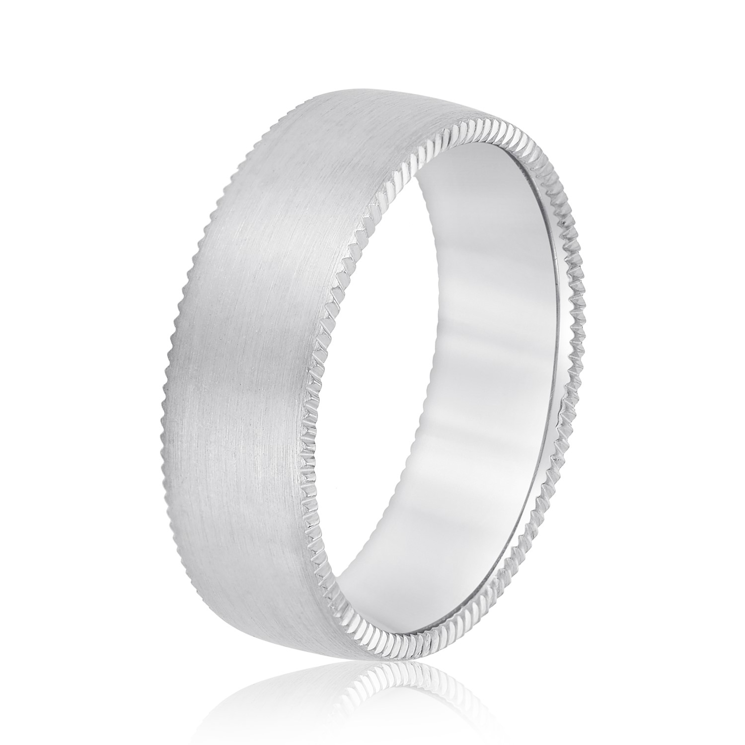  Mens Band Light 5MM Unknown Friendly Weight 10K yellow, white or rose gold - view 2