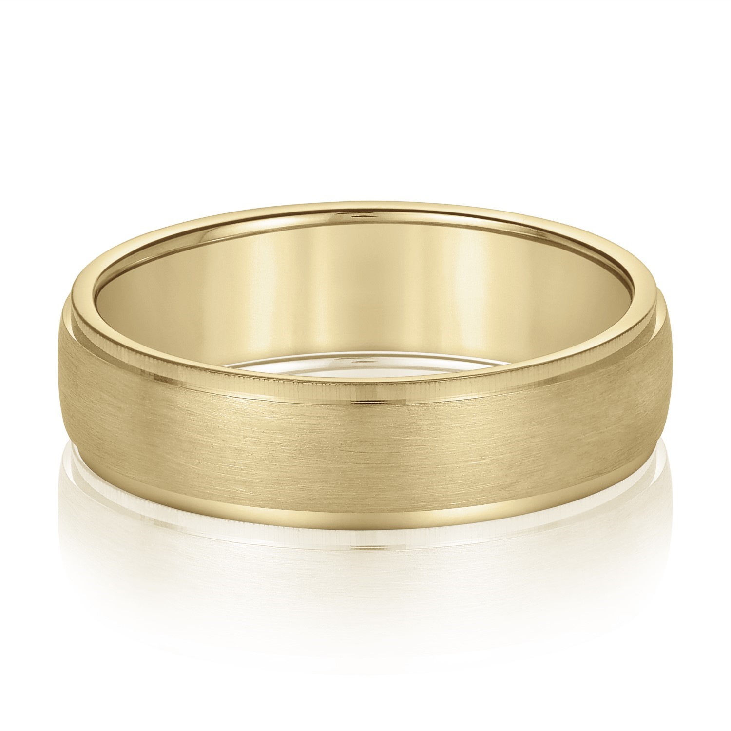  Mens Band Light 5MM Unknown Friendly Weight 10K yellow, white or rose gold - view 3