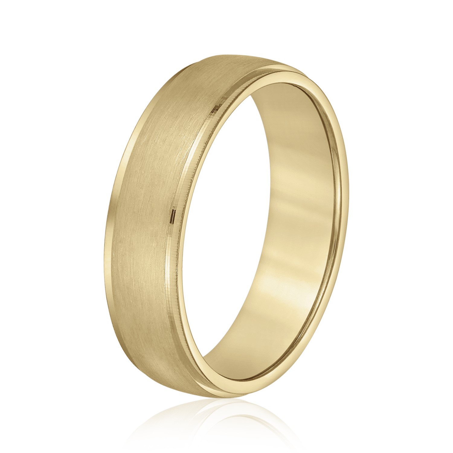  Mens Band Light 5MM Unknown Friendly Weight 10K yellow, white or rose gold - view 4
