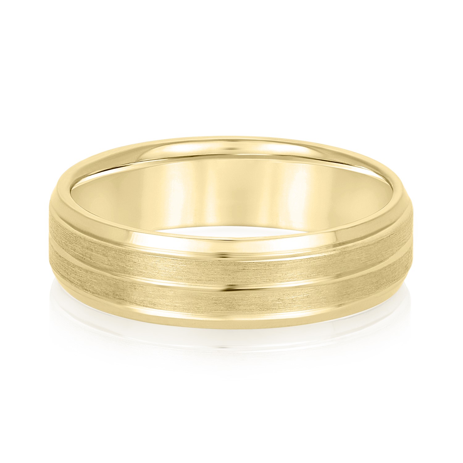  Mens Band Light 5MM Unknown Friendly Weight 10K yellow, white or rose gold - view 3