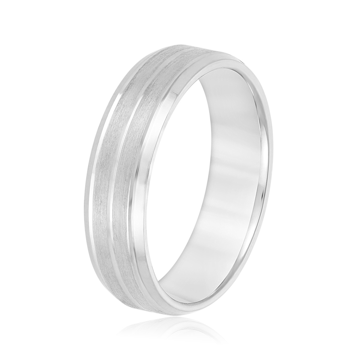  Mens Band Light 5MM Unknown Friendly Weight 10K yellow, white or rose gold - view 2