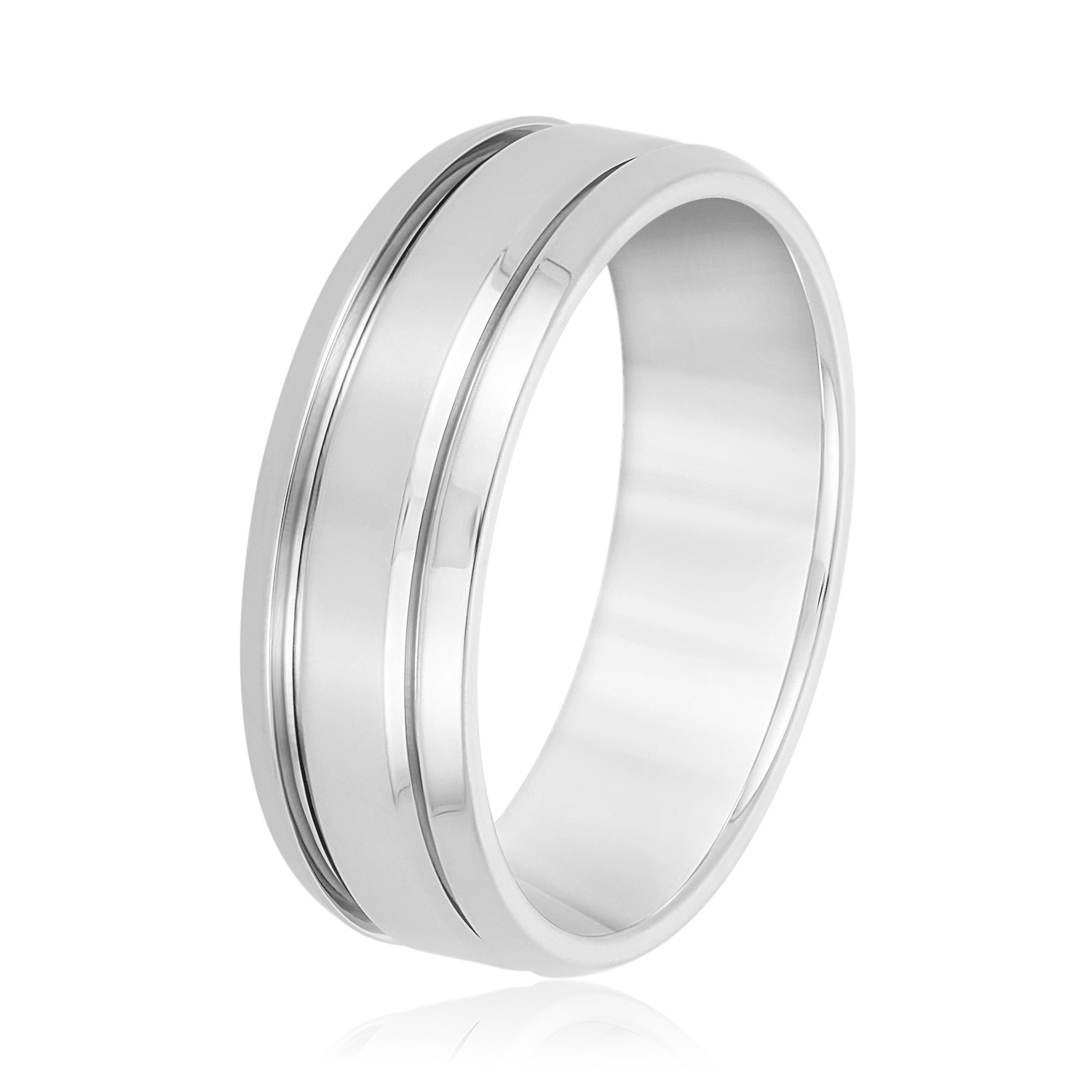  Mens Band Light 5MM Unknown Friendly Weight 10K yellow, white or rose gold - view 2