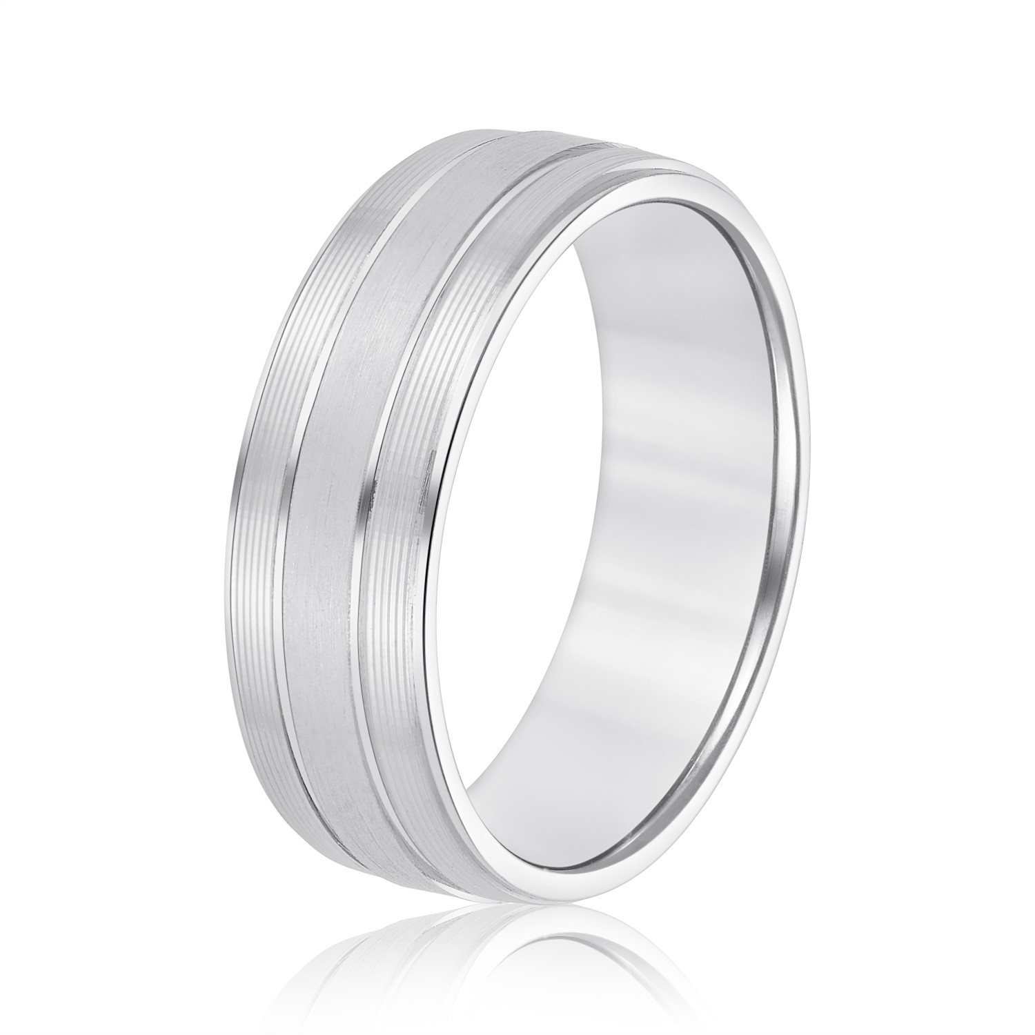  Mens Band Light 5MM Unknown Friendly Weight 10K yellow, white or rose gold - view 2