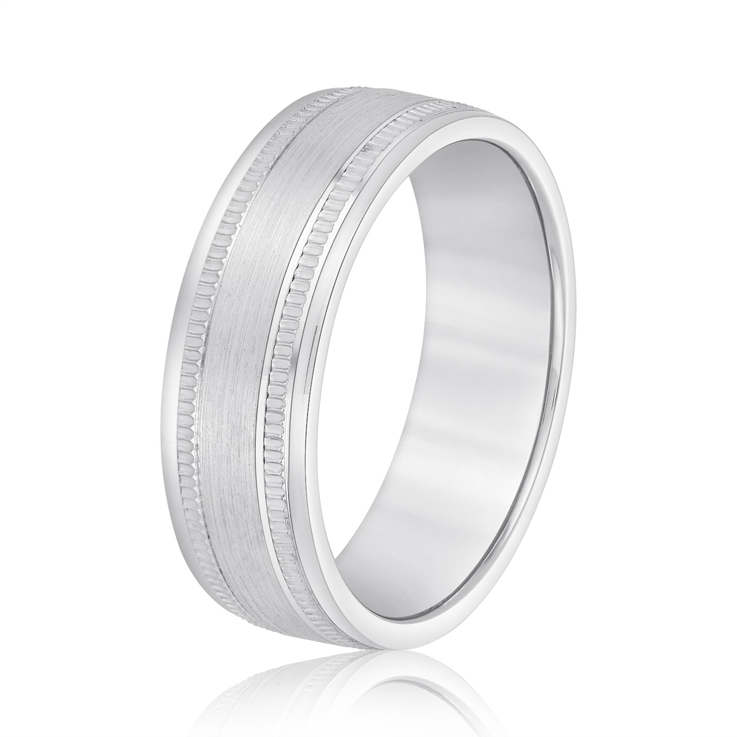  Mens Band Light 5MM Unknown Friendly Weight 10K yellow, white or rose gold - view 2