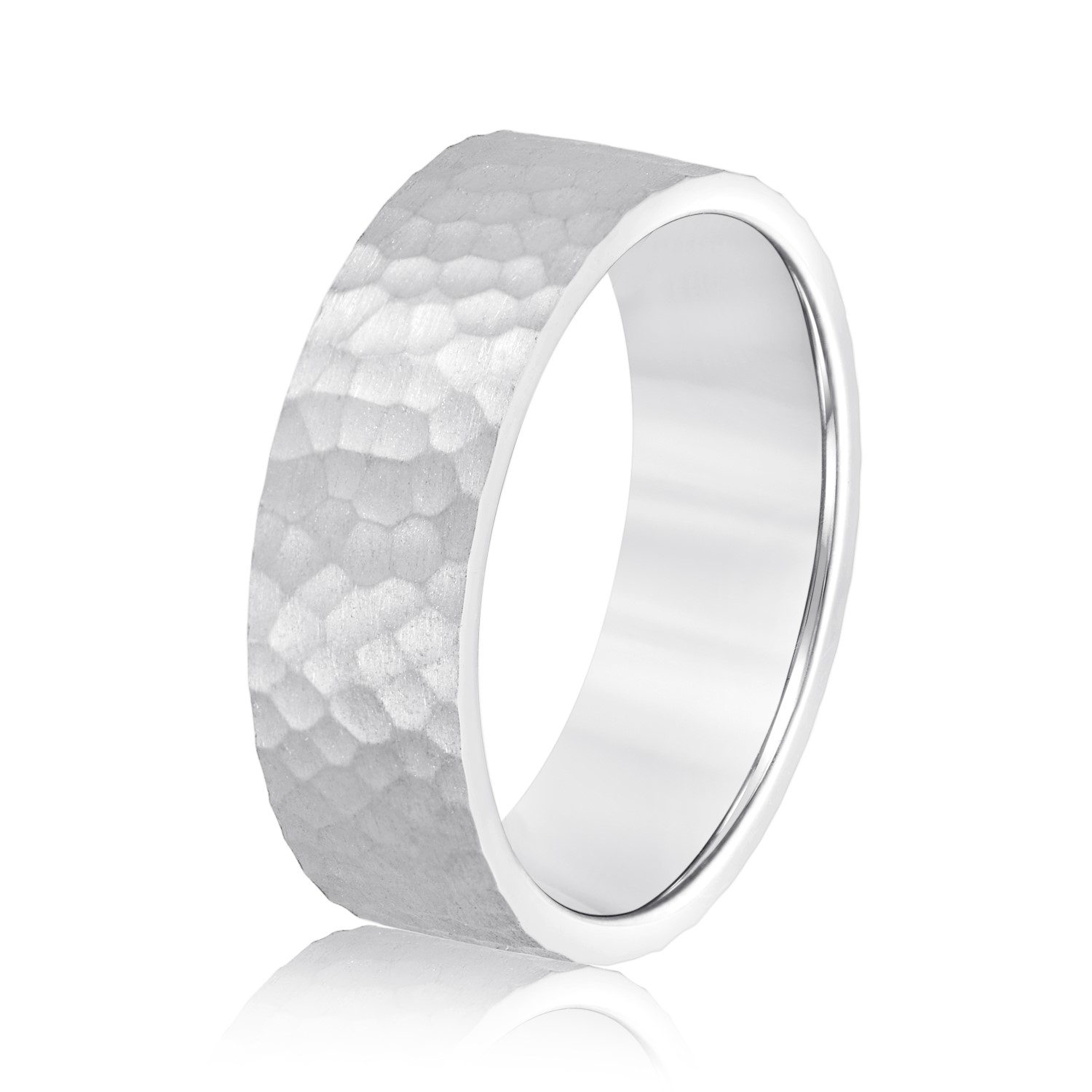  Mens Band Light 5MM Unknown Friendly Weight 10K yellow, white or rose gold - view 2