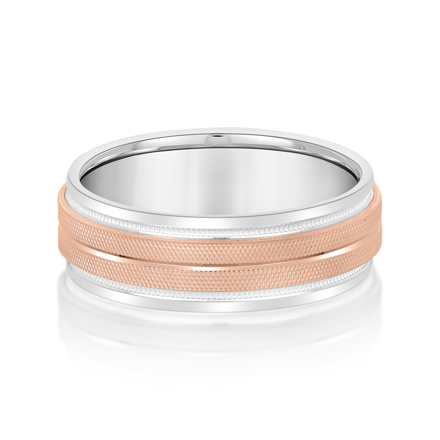  Mens Band Light 5MM Unknown Friendly Weight 10K yellow, white or rose gold - view 4