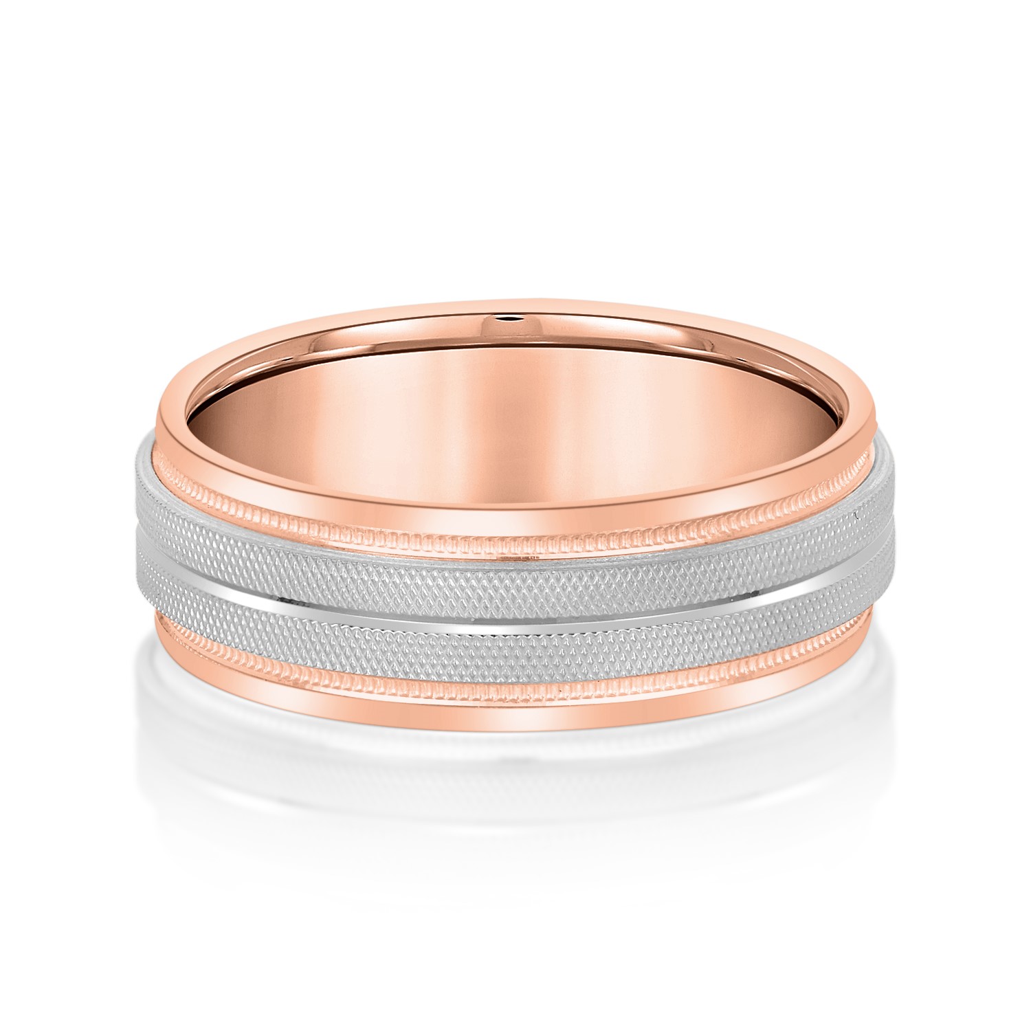  Mens Band Light 5MM Unknown Friendly Weight 10K yellow, white or rose gold - view 7