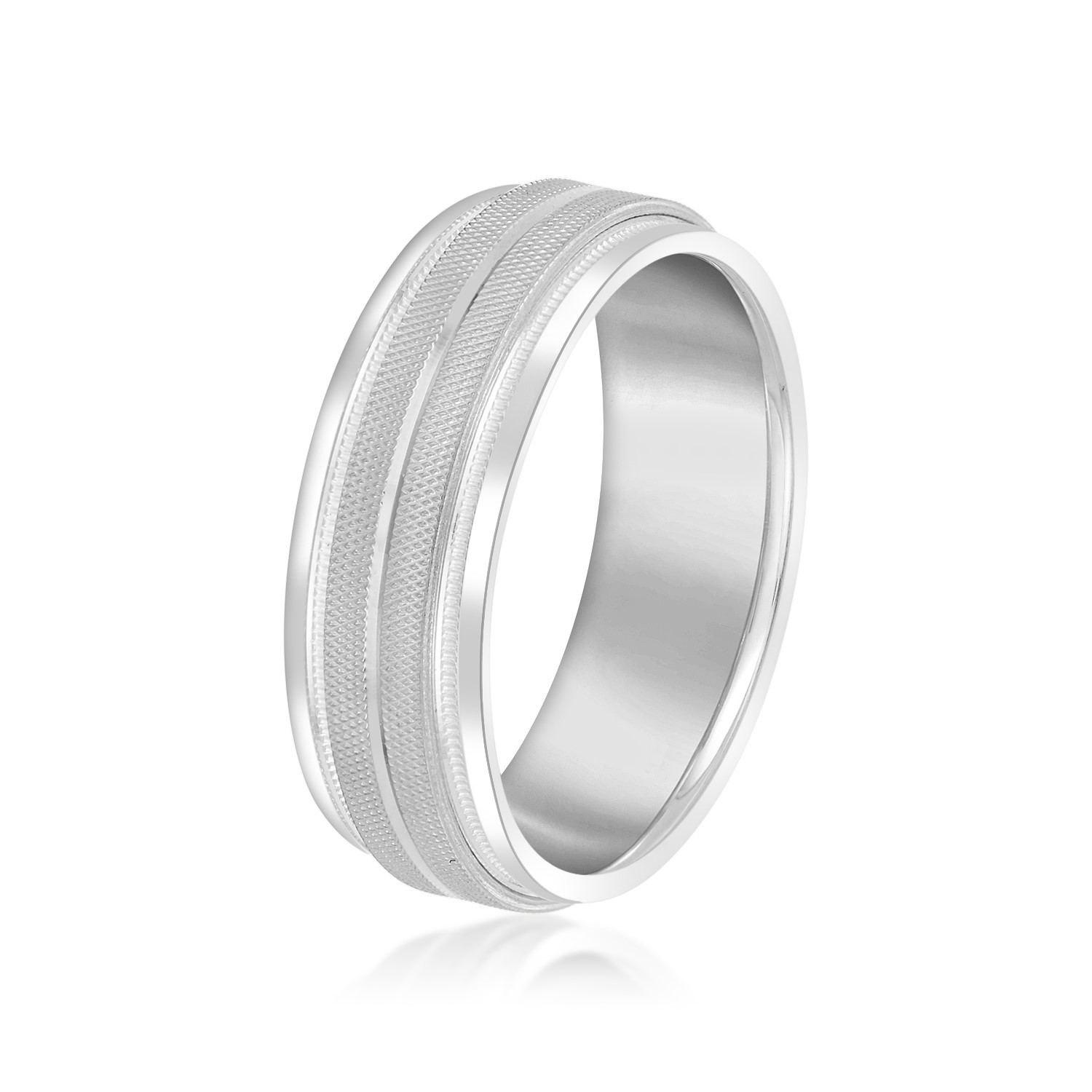  Mens Band Light 5MM Unknown Friendly Weight 10K yellow, white or rose gold - view 2