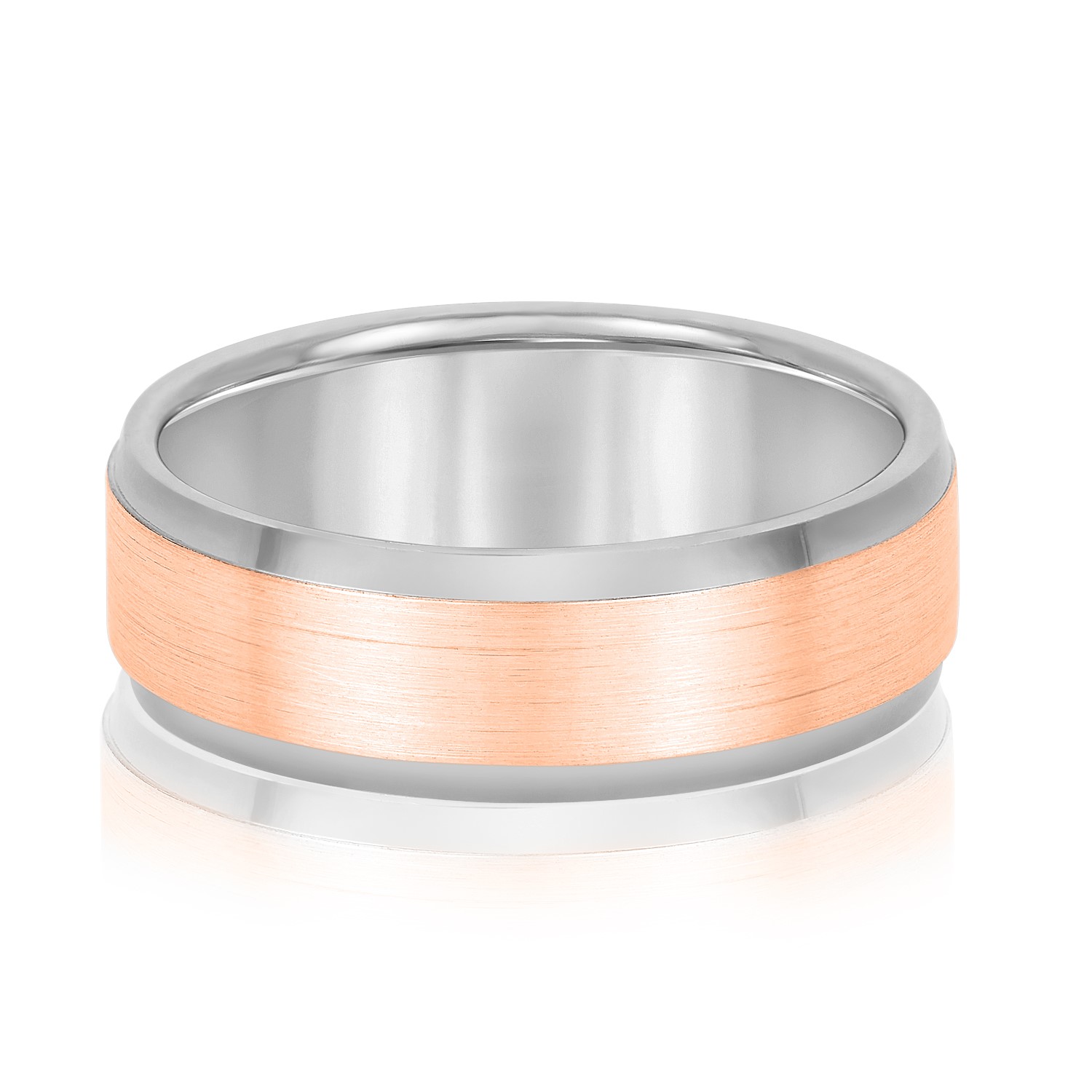  Mens Band Light 5MM Unknown Friendly Weight 10K yellow, white or rose gold - view 3