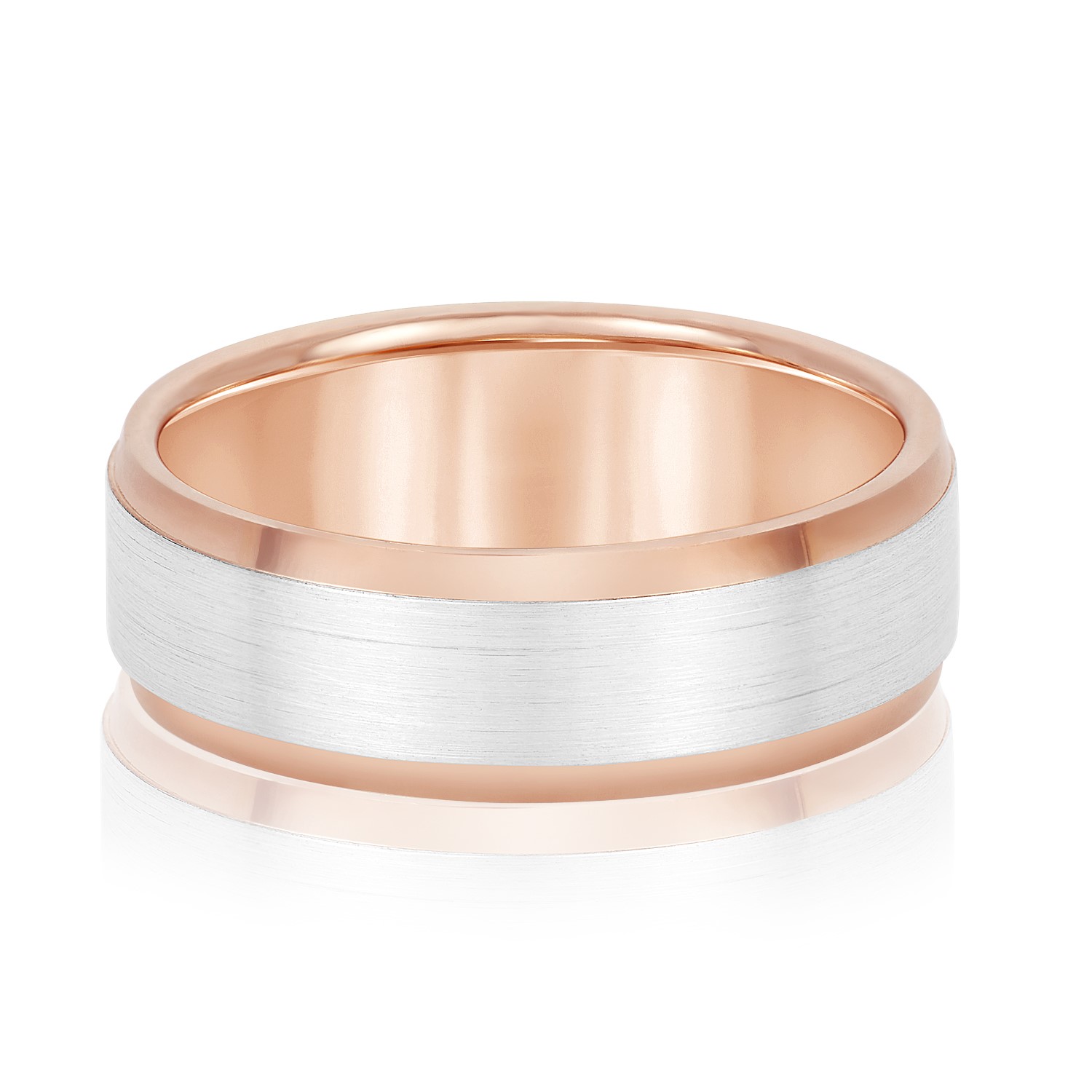  Mens Band Light 5MM Unknown Friendly Weight 10K yellow, white or rose gold - view 4