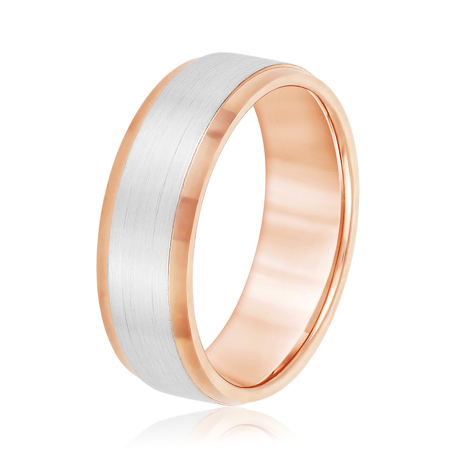 Mens Band Light 5MM Unknown Friendly Weight 10K yellow, white or rose gold - view 6