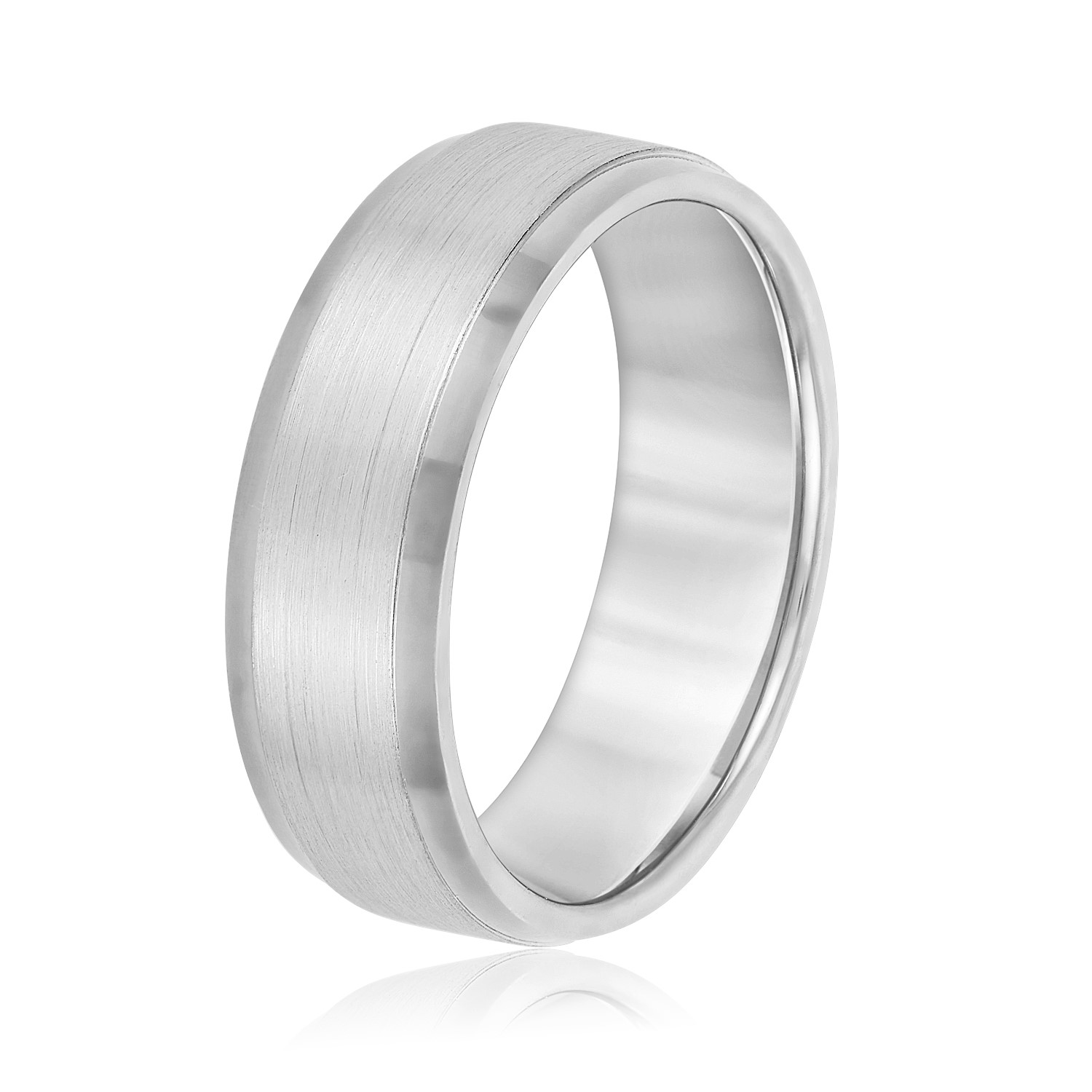  Mens Band Light 5MM Unknown Friendly Weight 10K yellow, white or rose gold - view 2