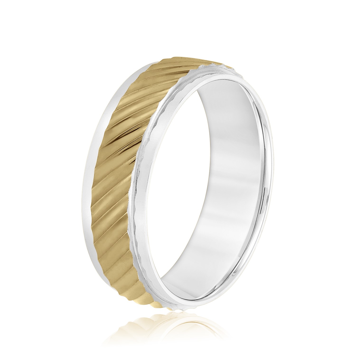  Mens Band Light 5MM Unknown Friendly Weight 10K yellow, white or rose gold - view 7