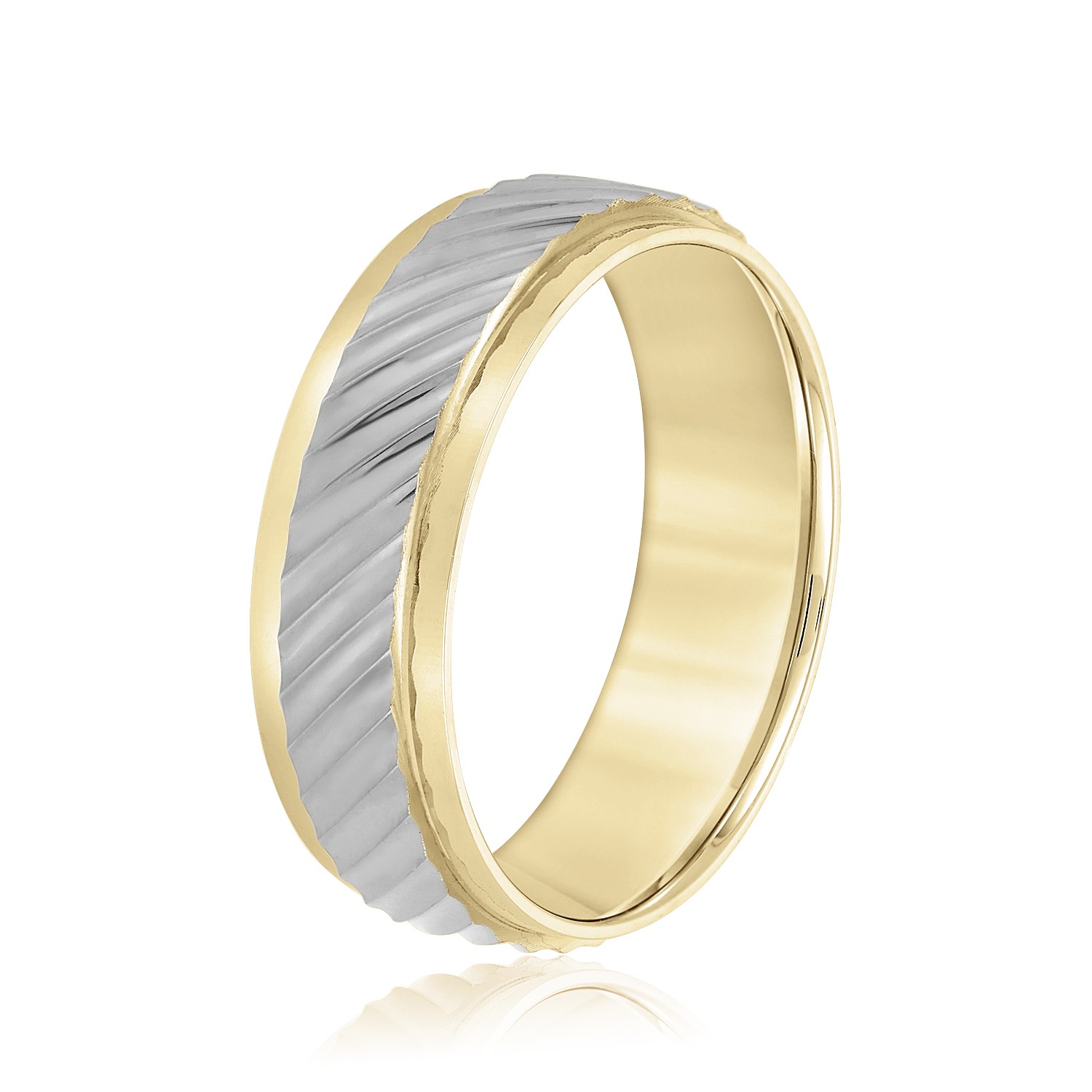  Mens Band Light 5MM Unknown Friendly Weight 10K yellow, white or rose gold - view 8