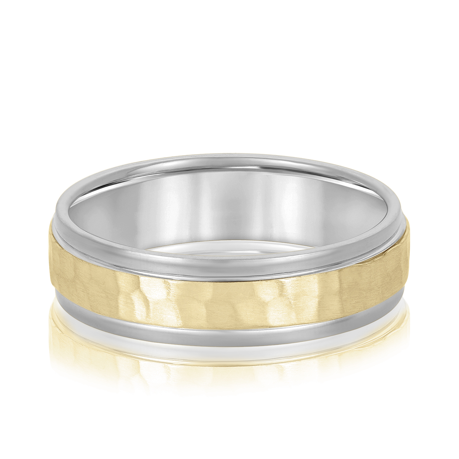  Mens Band Light 5MM Unknown Friendly Weight 10K yellow, white or rose gold - view 5