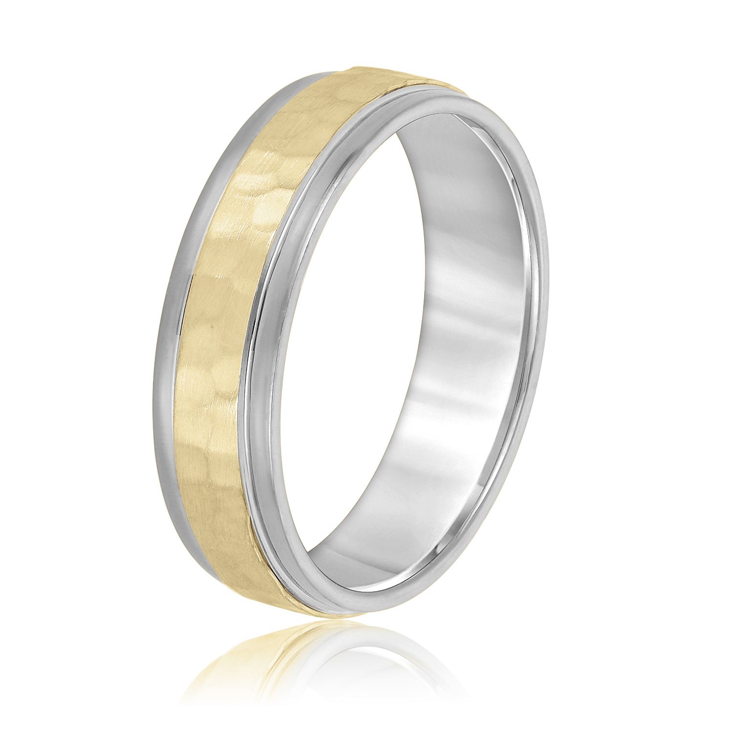  Mens Band Light 5MM Unknown Friendly Weight 10K yellow, white or rose gold - view 7