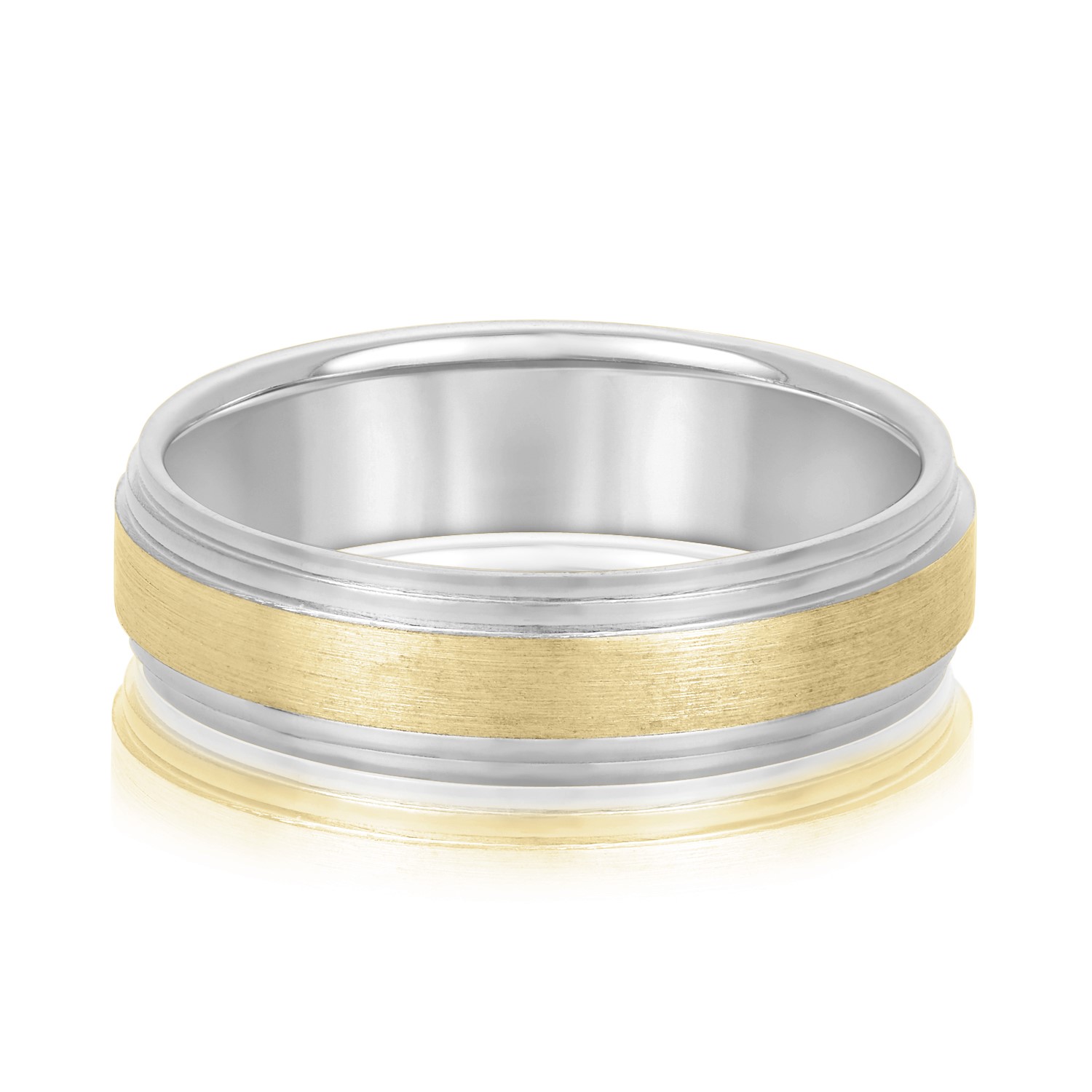  Mens Band Light 5MM Unknown Friendly Weight 10K yellow, white or rose gold - view 5