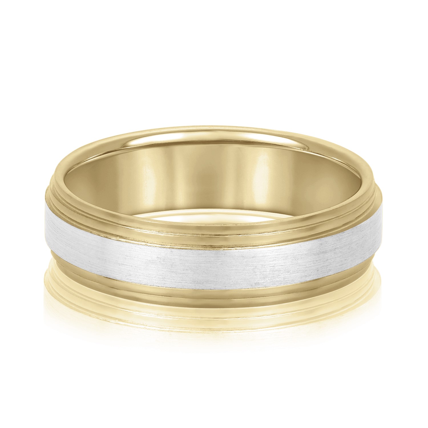  Mens Band Light 5MM Unknown Friendly Weight 10K yellow, white or rose gold - view 6