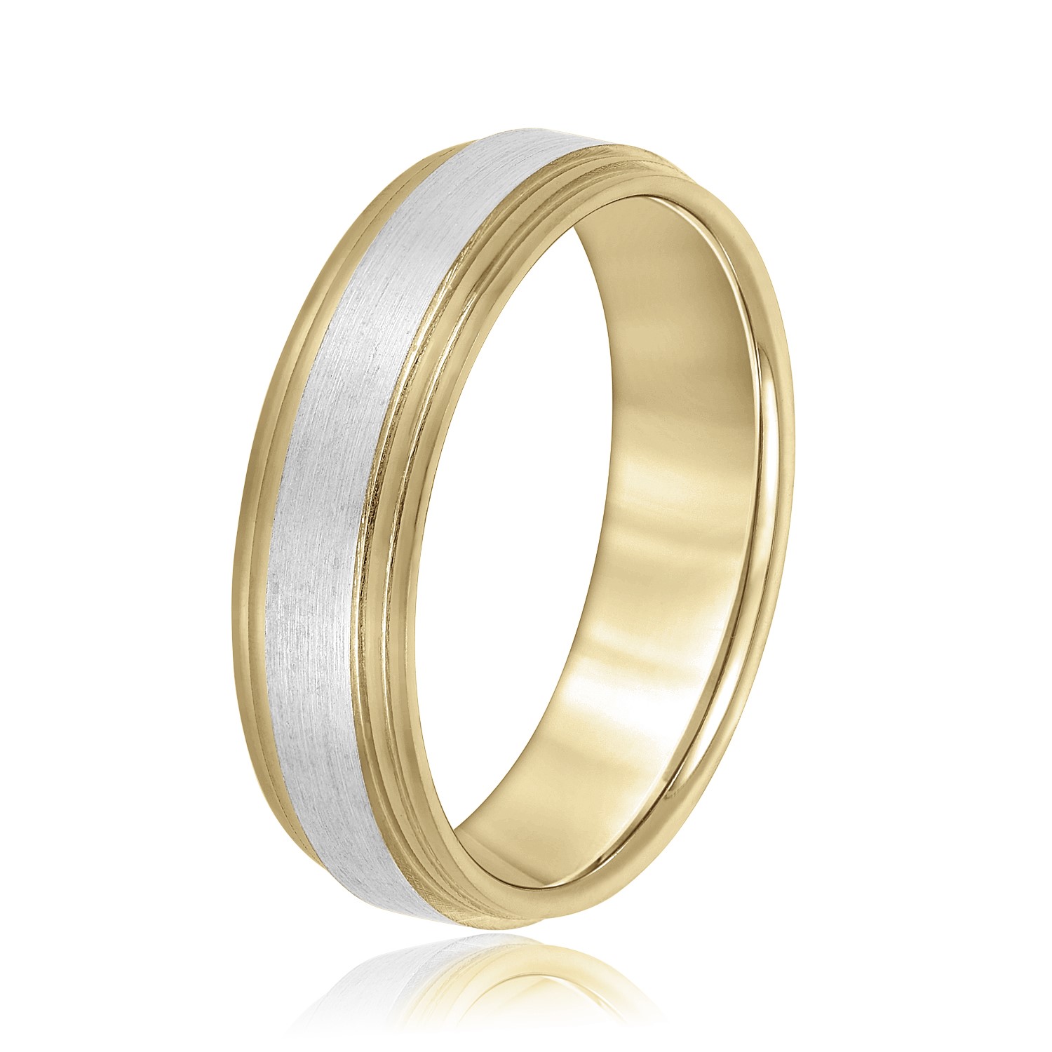  Mens Band Light 5MM Unknown Friendly Weight 10K yellow, white or rose gold - view 8