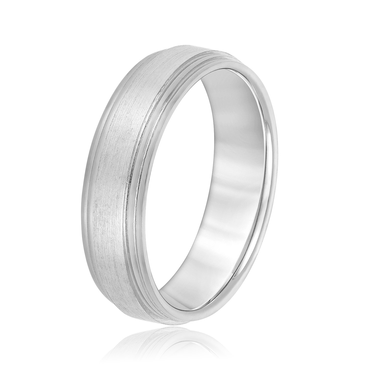  Mens Band Light 5MM Unknown Friendly Weight 10K yellow, white or rose gold - view 2