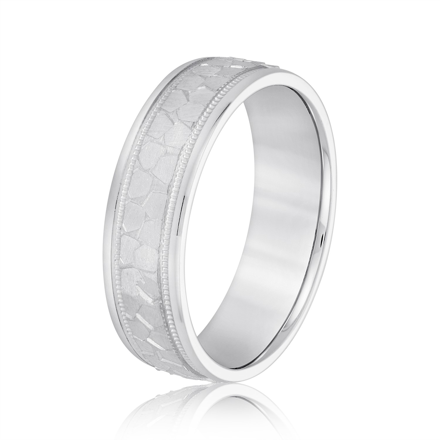  Mens Band Light 5MM Unknown Friendly Weight 10K yellow, white or rose gold - view 2