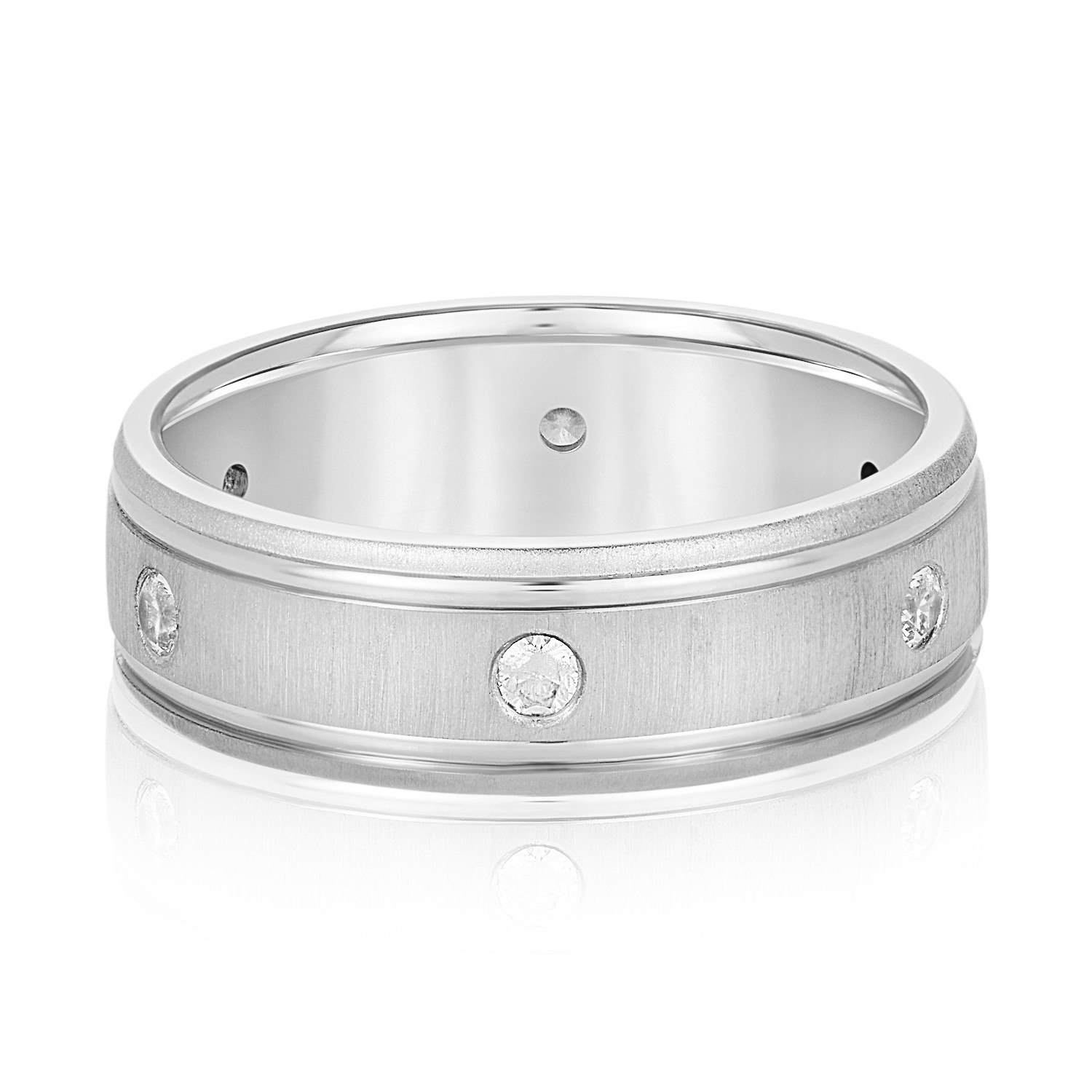 Mens Diamond Band