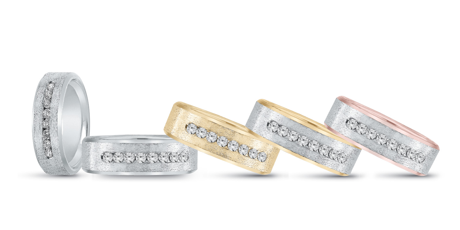 Mens Diamond Band
