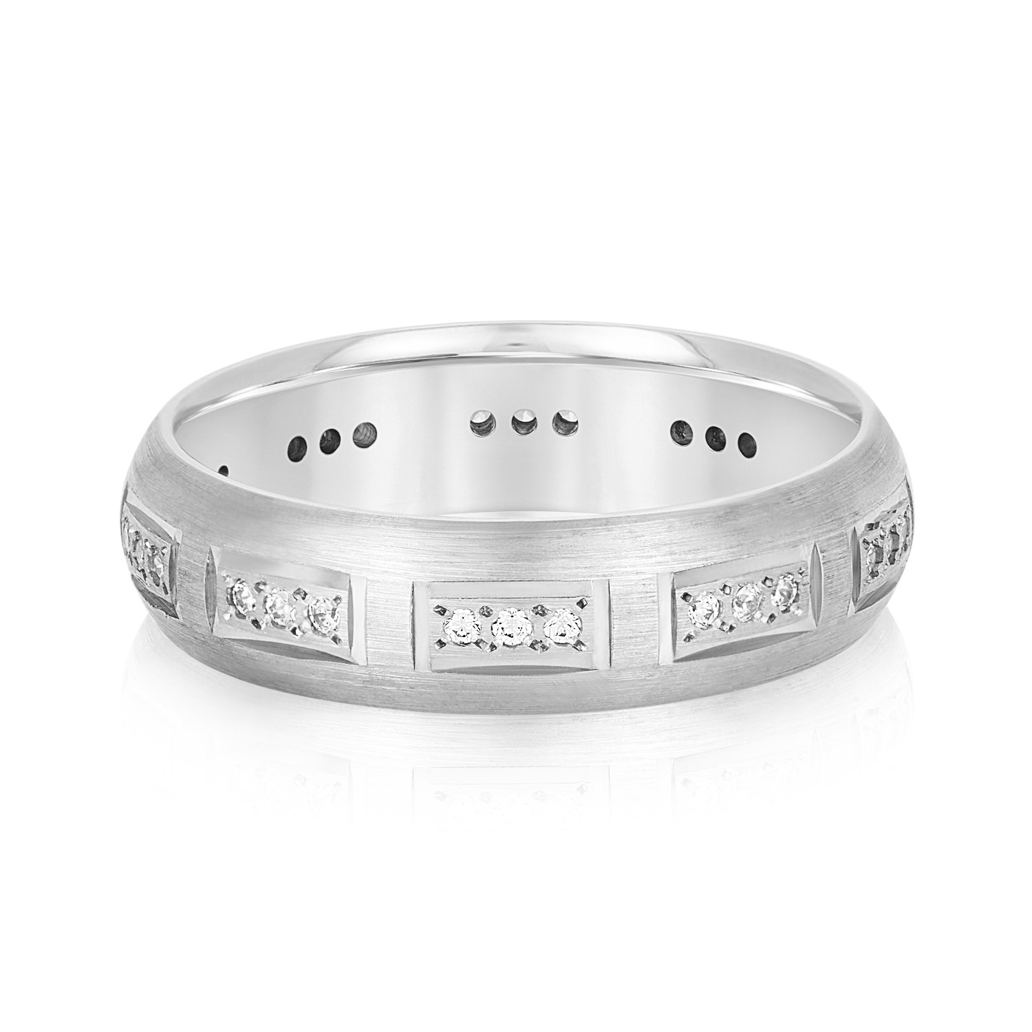 Breakdown-6mm Heavy Weight Mens Band | USA Jewels