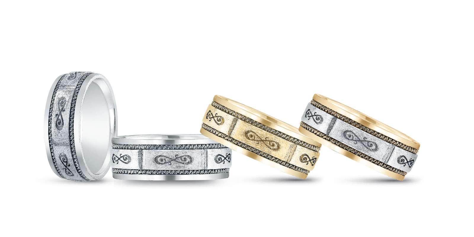 Mens Faith Wedding Band