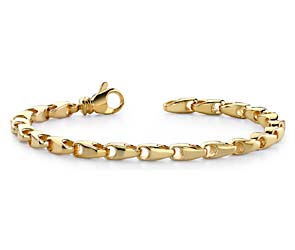 Open Teardrop Link Bracelet