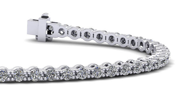 Double Link Diamond Bracelet