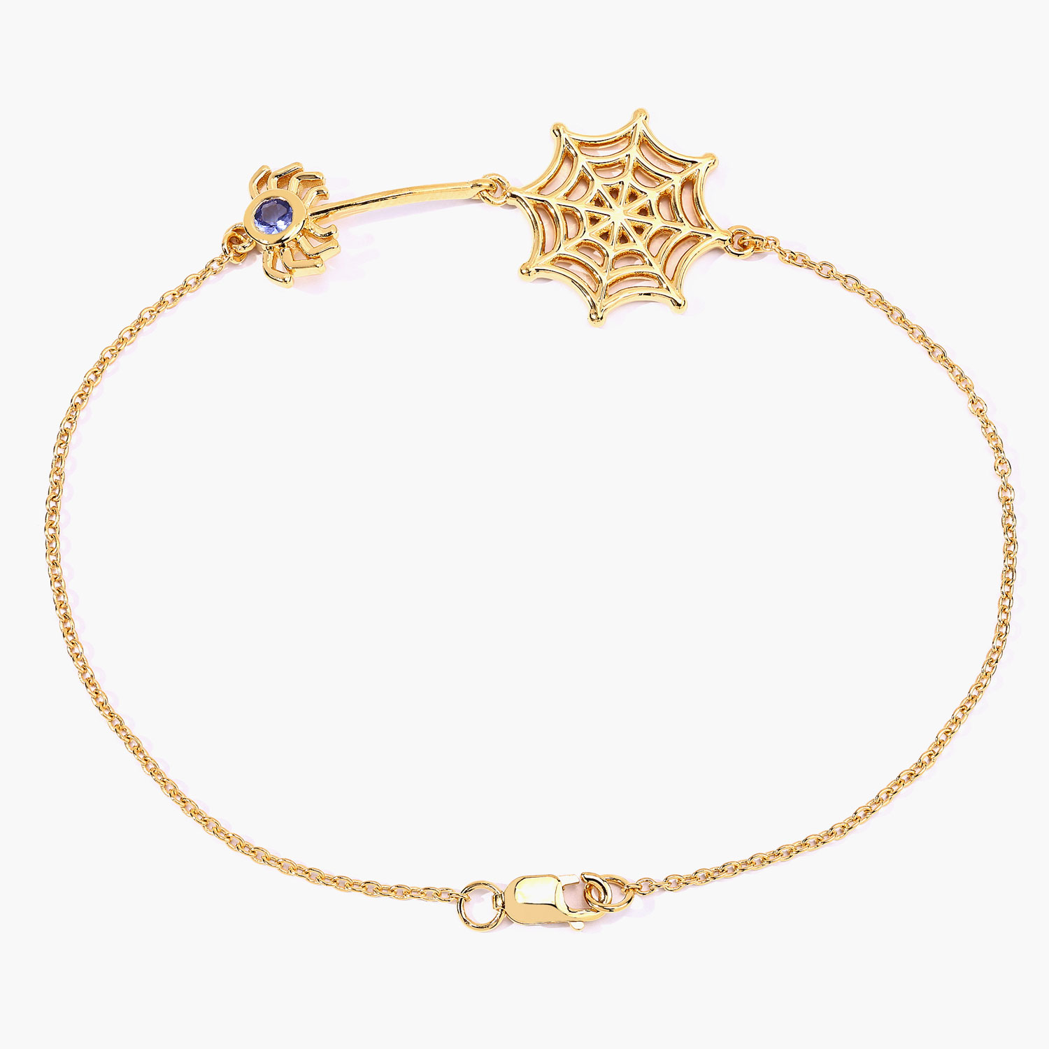 0.10 Carat Genuine Tanzanite .925 Sterling Silver Bracelet 0.10 C.T.W Sterling Silver - view 8
