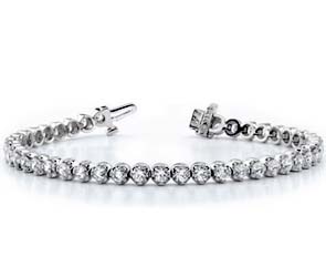 Classic Prong Set Tennis Bracelet